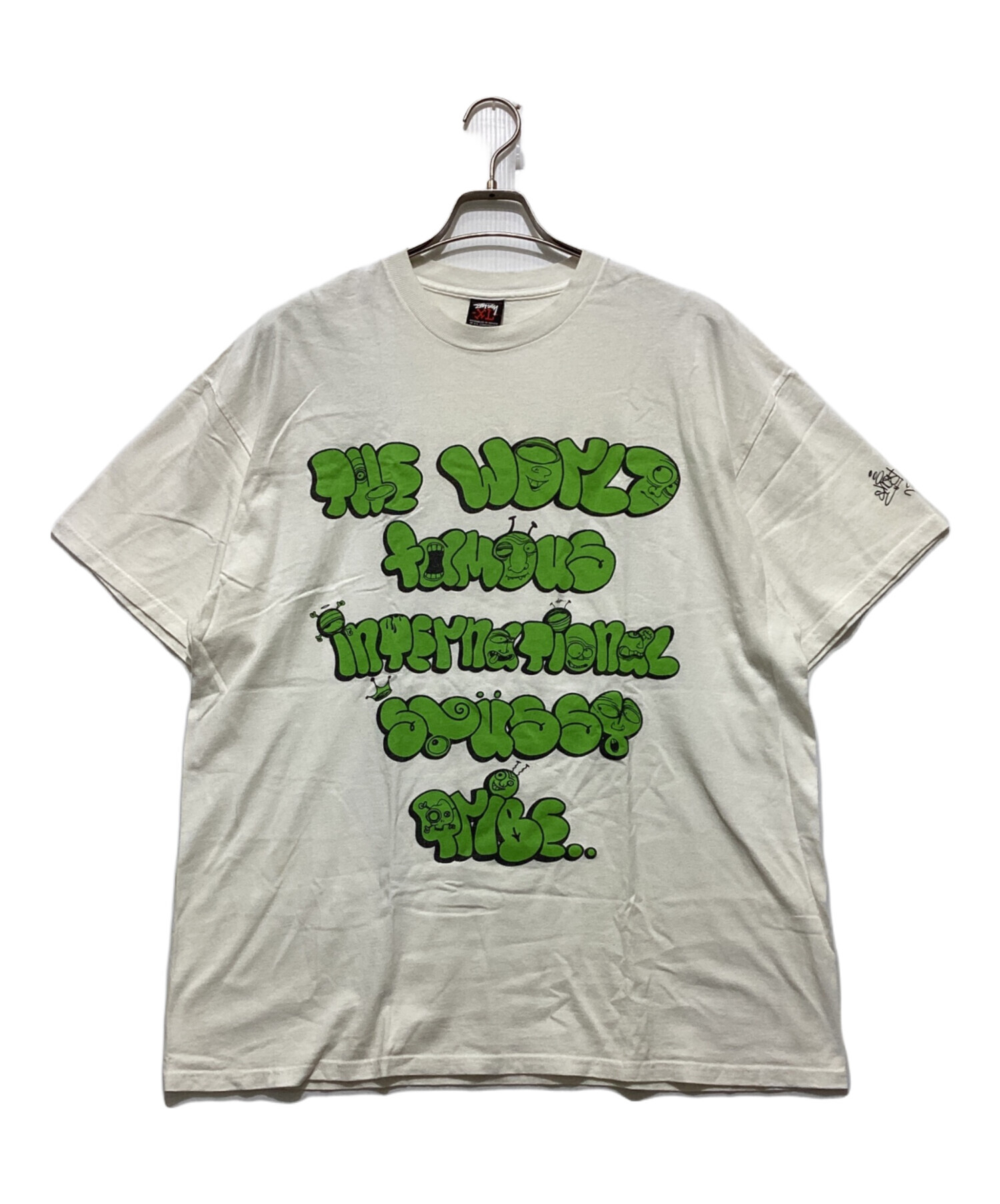 Old STUSSY インターナショナルトライブ Tシャツ Vintage Stussy International T-shirt - Cool Streetwear Style