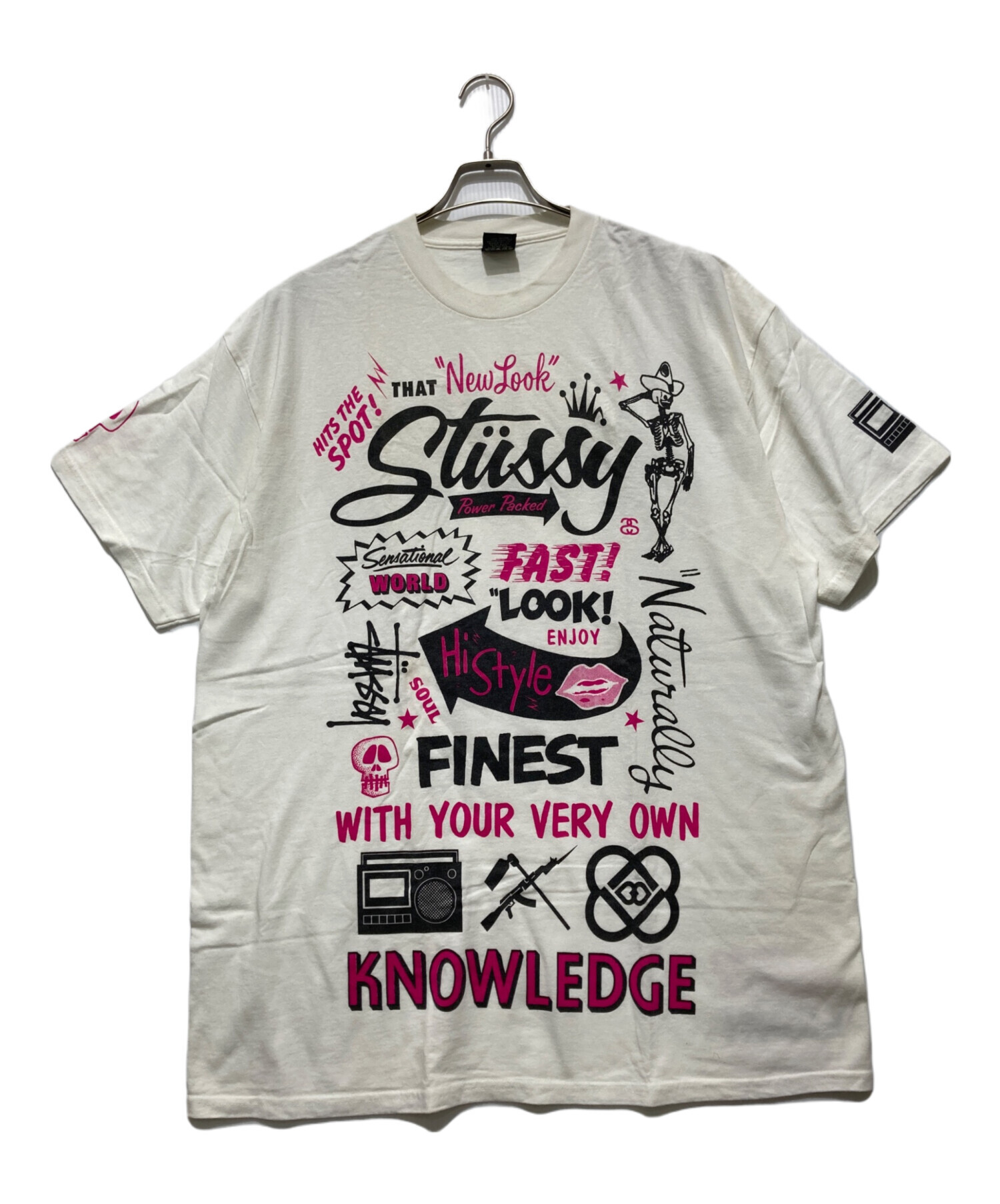 中古・古着通販】stussy (ステューシー) グラフィックTシャツ