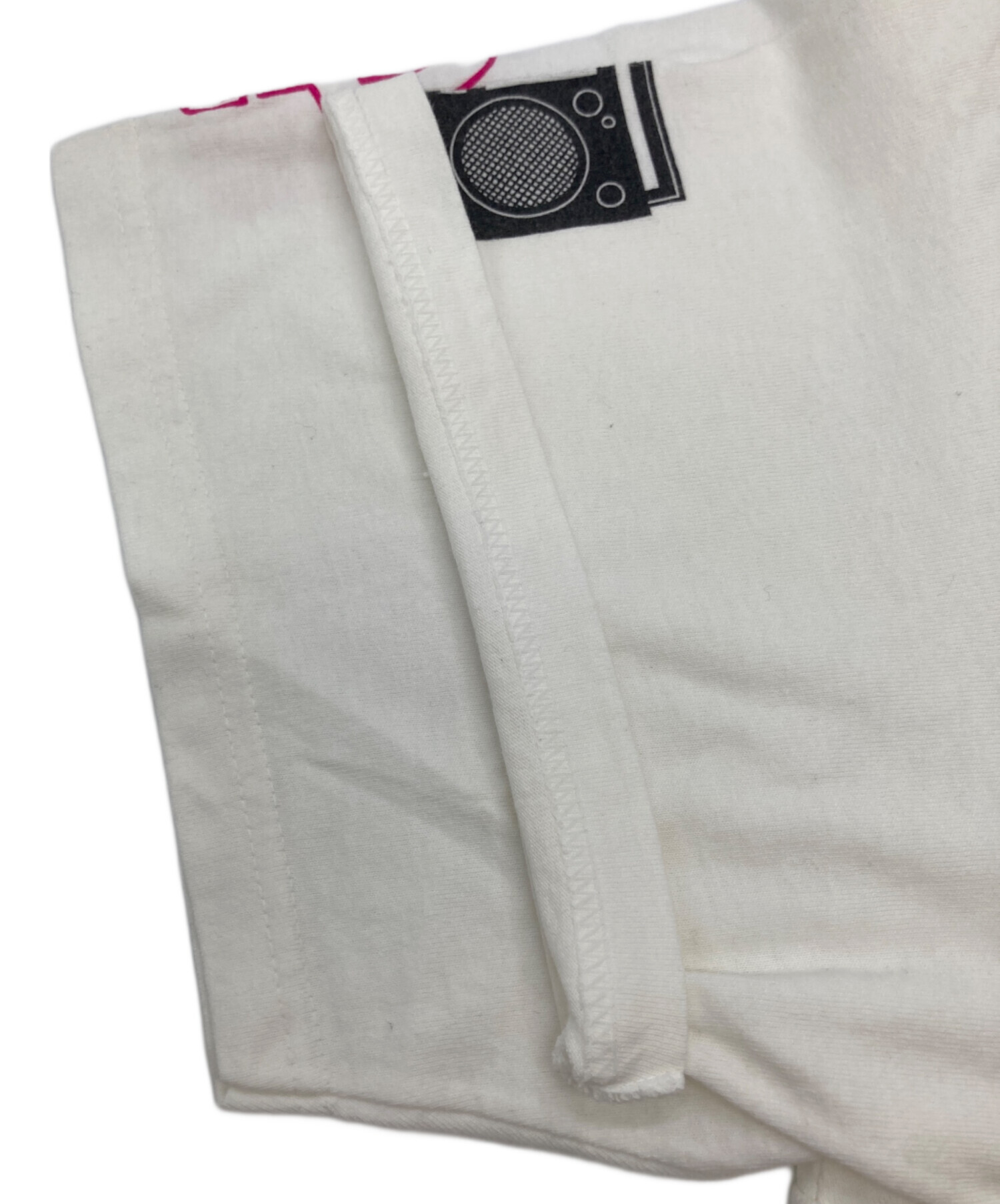 ❗️期間限定SALE❗️ステューシー グラフィック プリントロンT ホワイトL 中古・古着通販】stussy (ステューシー) グラフィックTシャツ