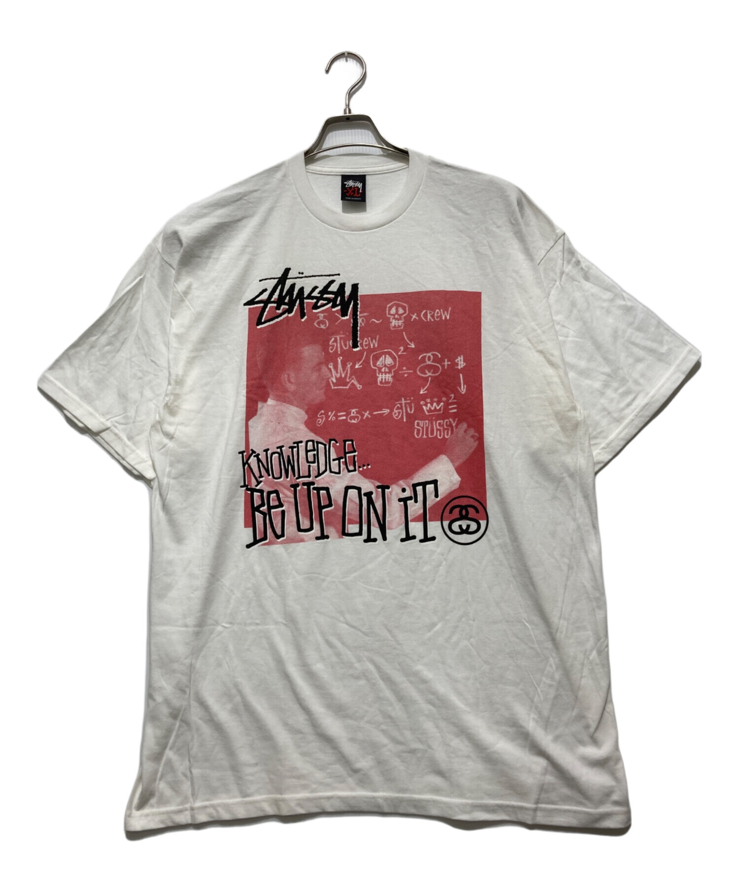 中古・古着通販】stussy (ステューシー) KNOWLEDGE フォトTシャツ 