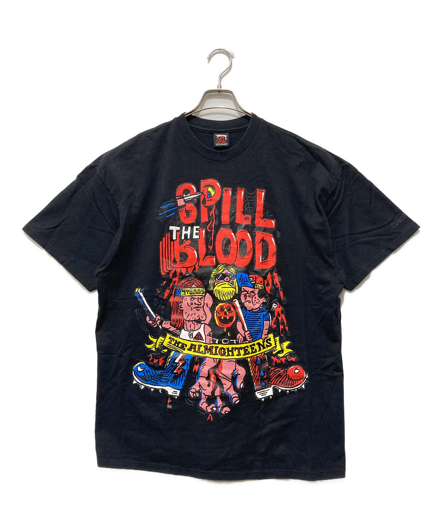 中古・古着通販】stussy (ステューシー) SPILL THE BLOOD プリントT