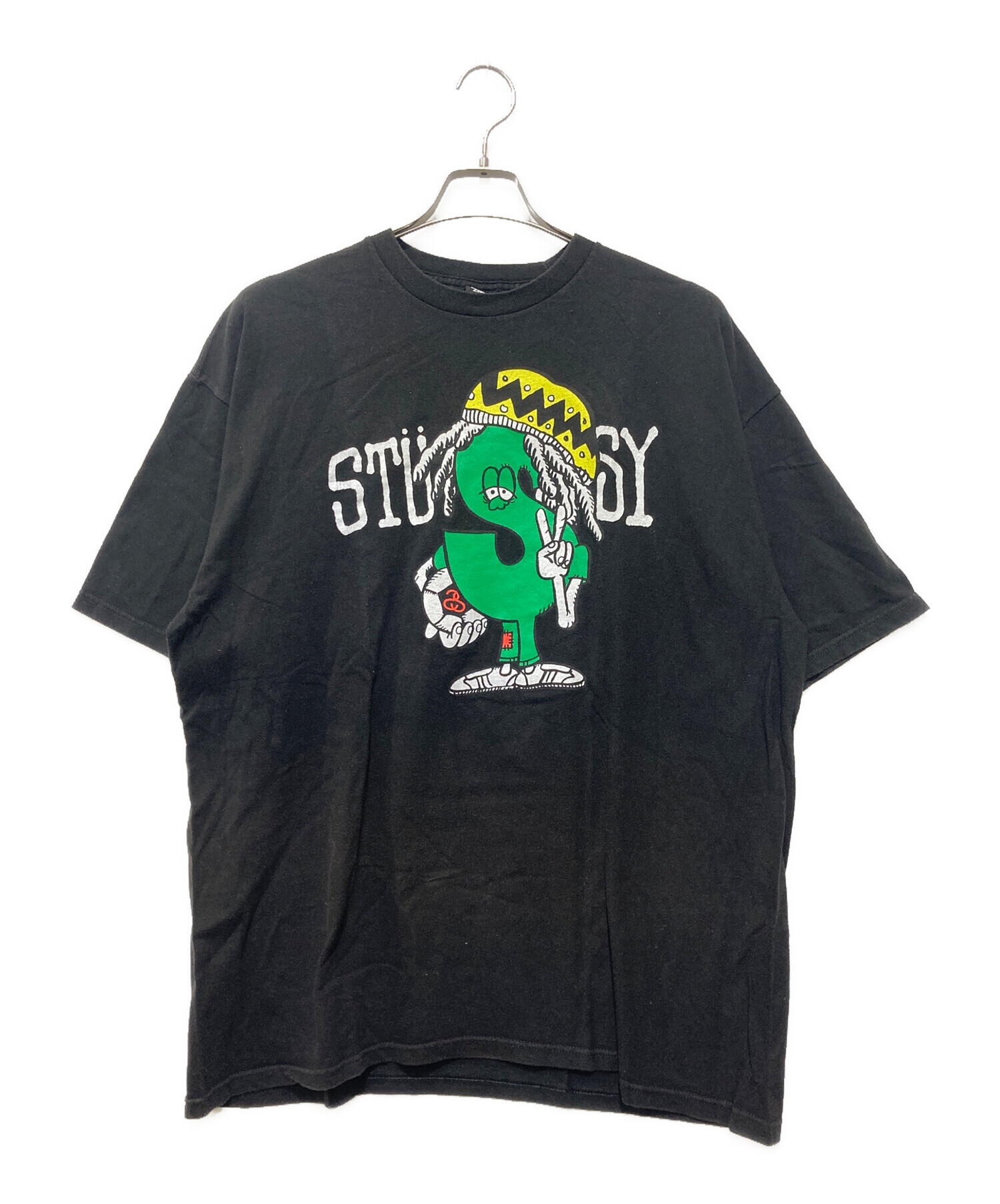 中古・古着通販】stussy (ステューシー) スペルキャラクターTシャツ 