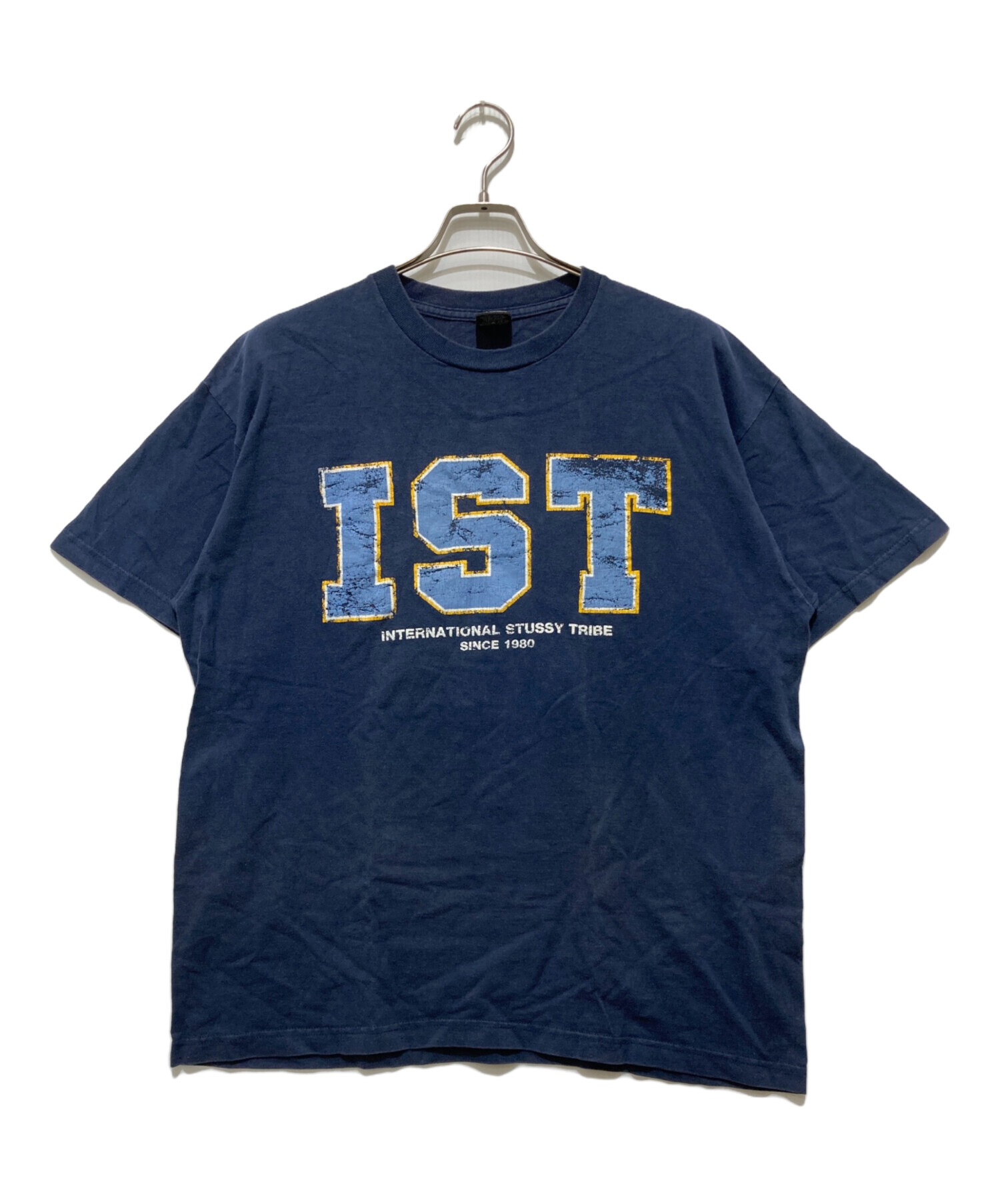 中古・古着通販】stussy (ステューシー) ISTプリントTシャツ ブルー