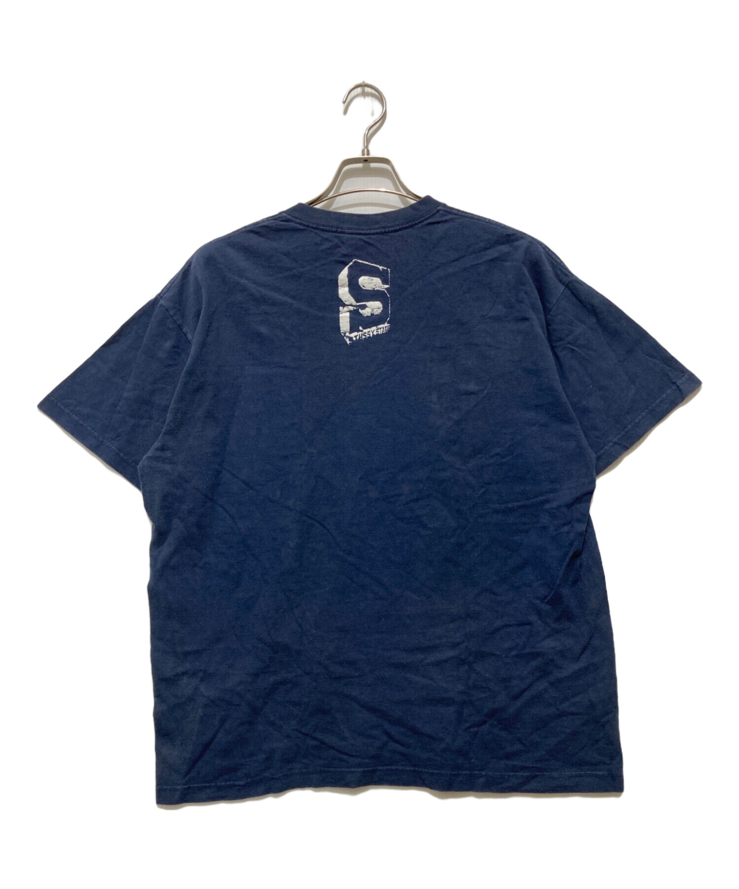 中古・古着通販】stussy (ステューシー) ISTプリントTシャツ ブルー 