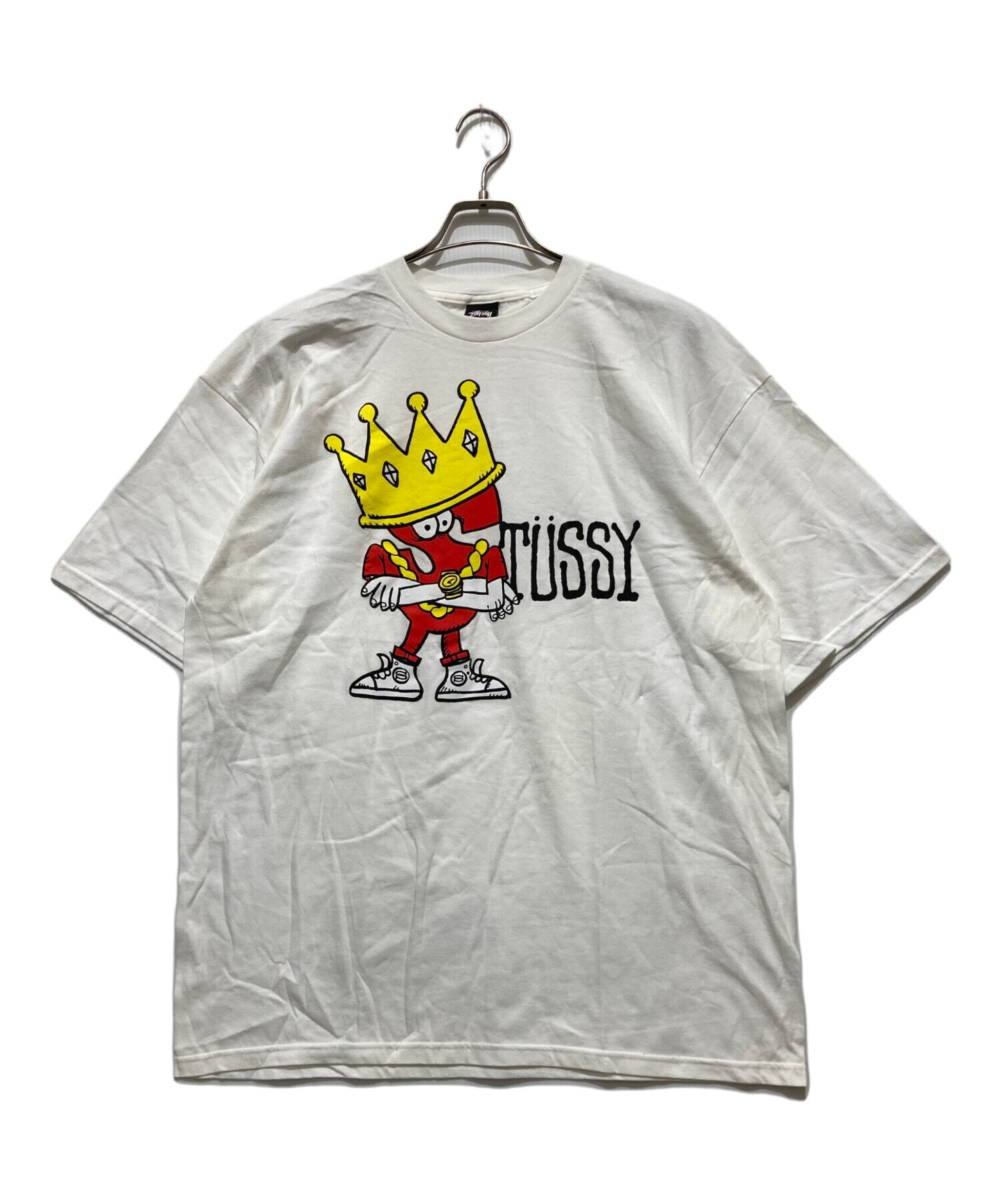 中古・古着通販】stussy (ステューシー) スペルキャラクターTシャツ