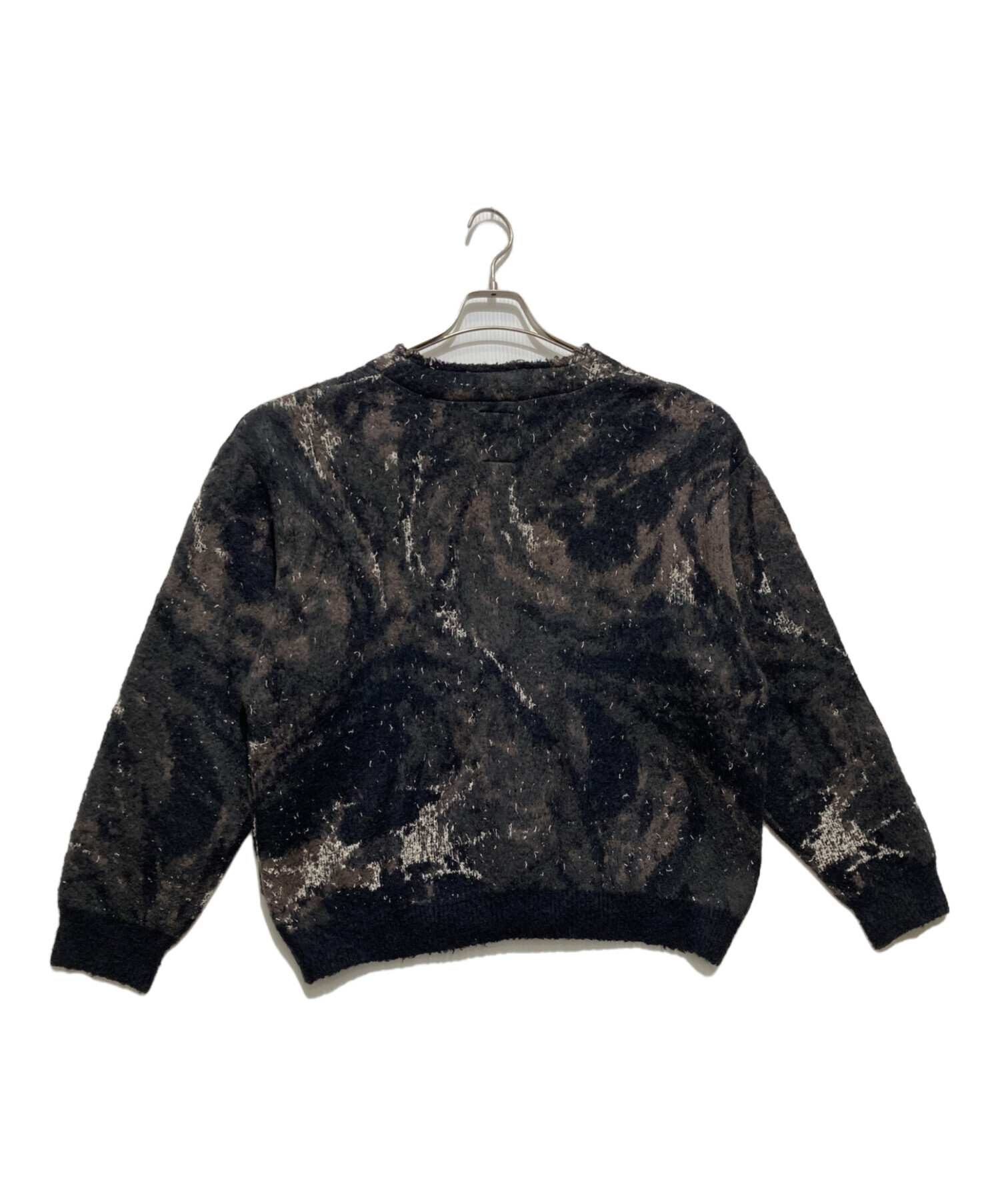 中古・古着通販】FACCIES (ファッチーズ) Marble pt shaggy cardigan 