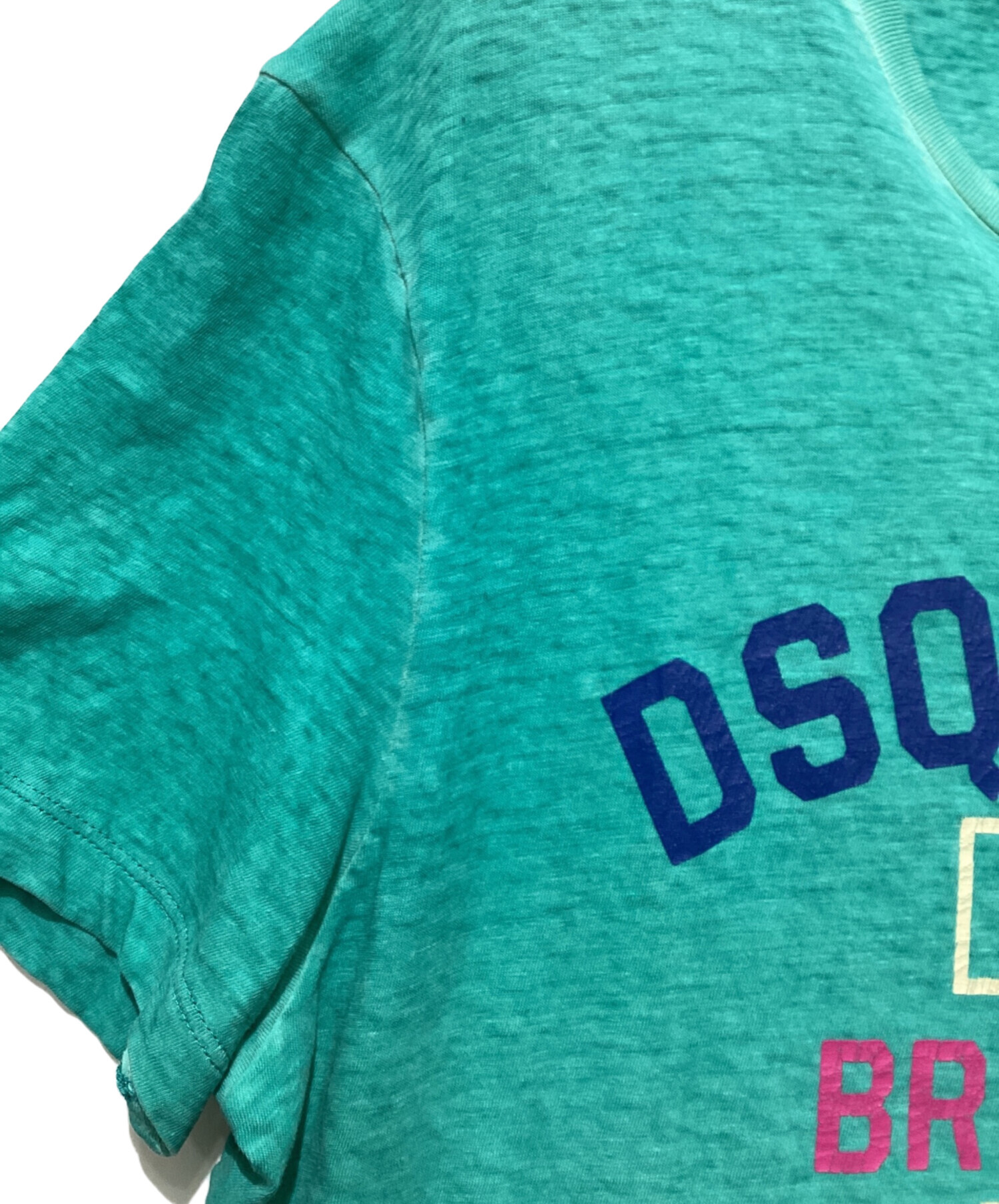 中古・古着通販】DSQUARED2 (ディースクエアード) 染加工 Tシャツ