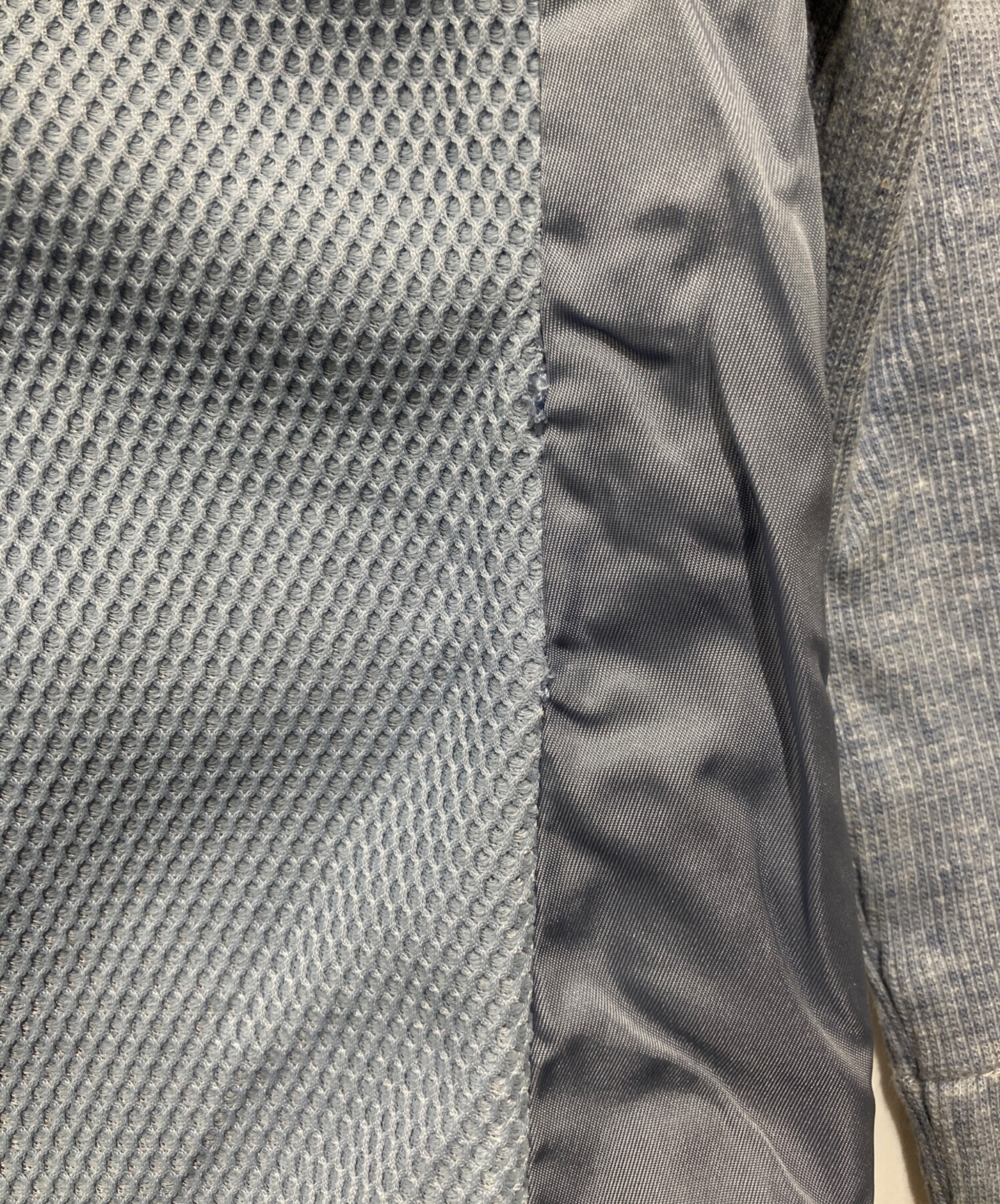 中古・古着通販】PRADA (プラダ) ナイロン切替ジャケット スカイブルー 