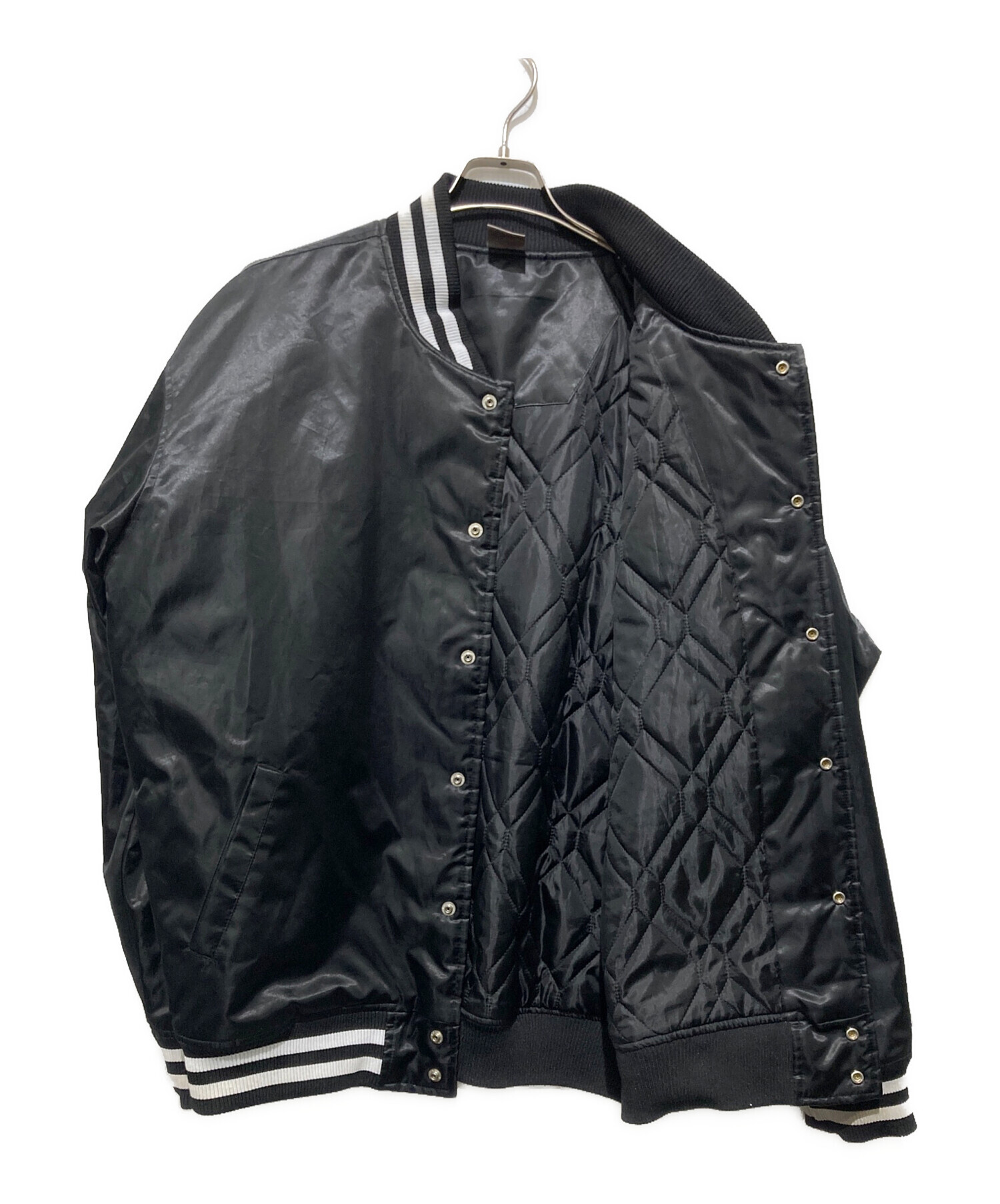 THE RERACS ブラック スタジャン 中古・古着通販】Fanatics (ファナティクス) スタジャン ブラック