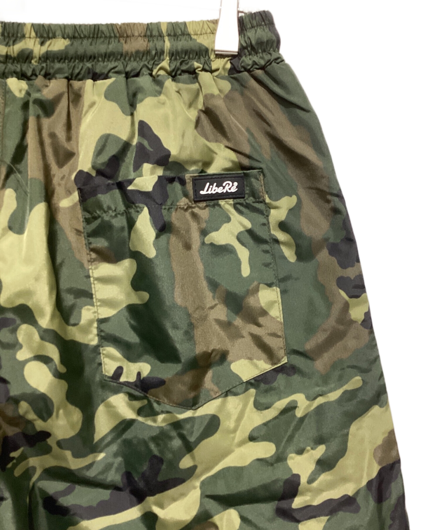 中古・古着通販】LIBERE (リベーレ) 迷彩柄ハーフパンツ グリーン