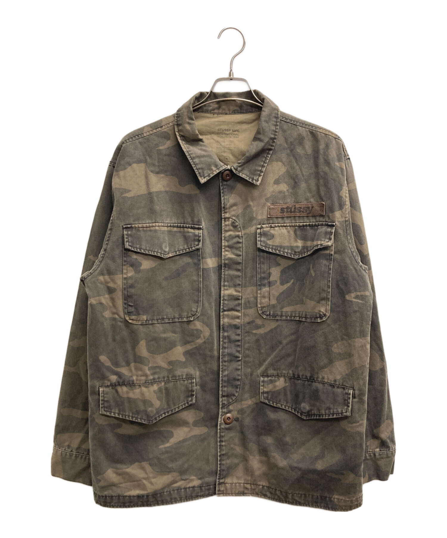 中古・古着通販】stussy (ステューシー) MFG カモフラミリタリー