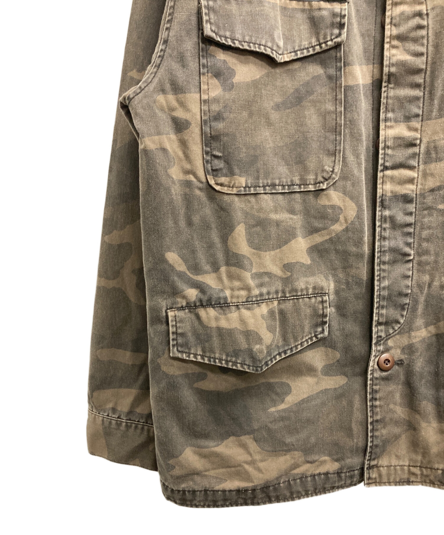 中古・古着通販】stussy (ステューシー) MFG カモフラミリタリー