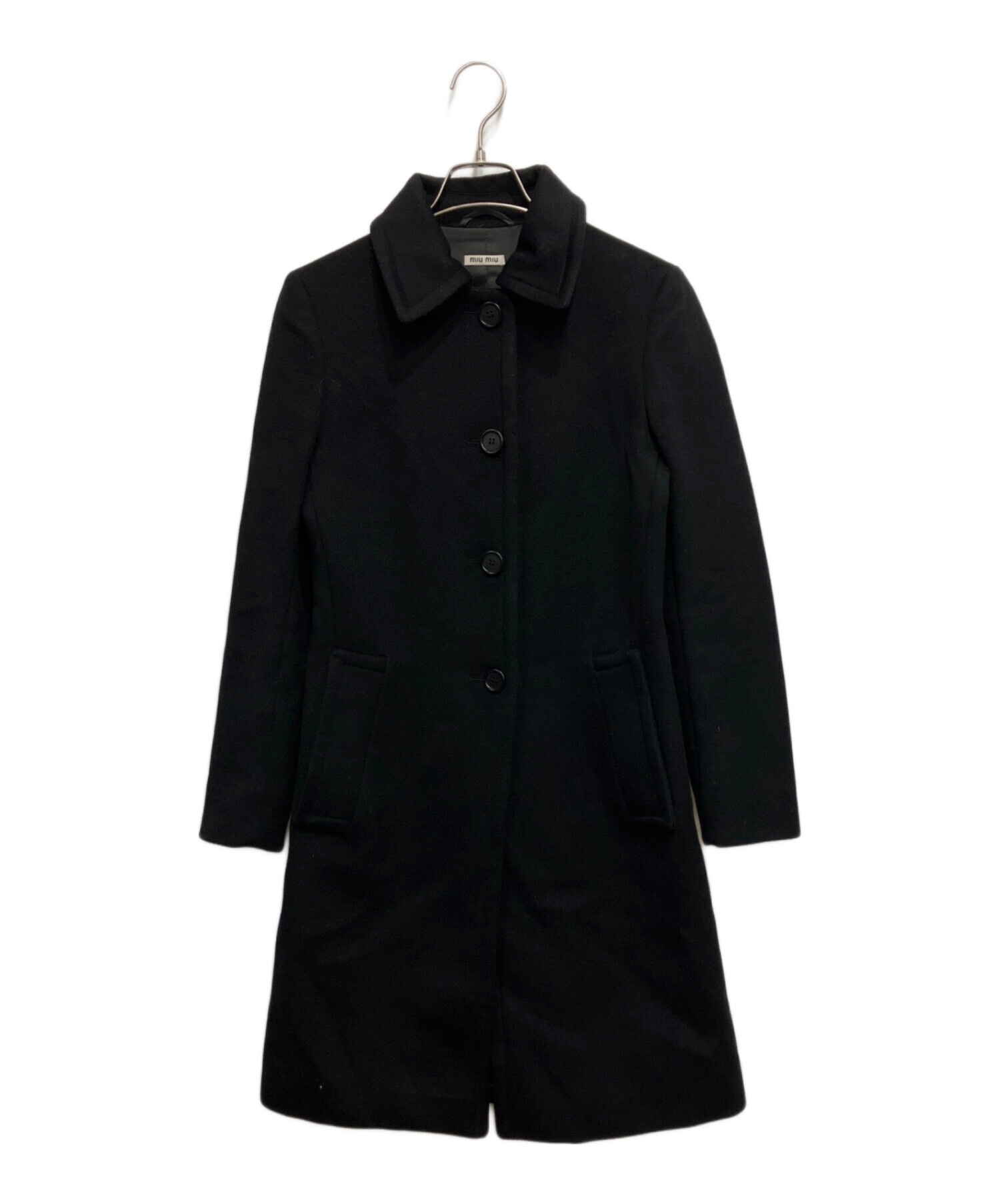 中古・古着通販】MIU MIU (ミュウミュウ) ウールアンゴラコート