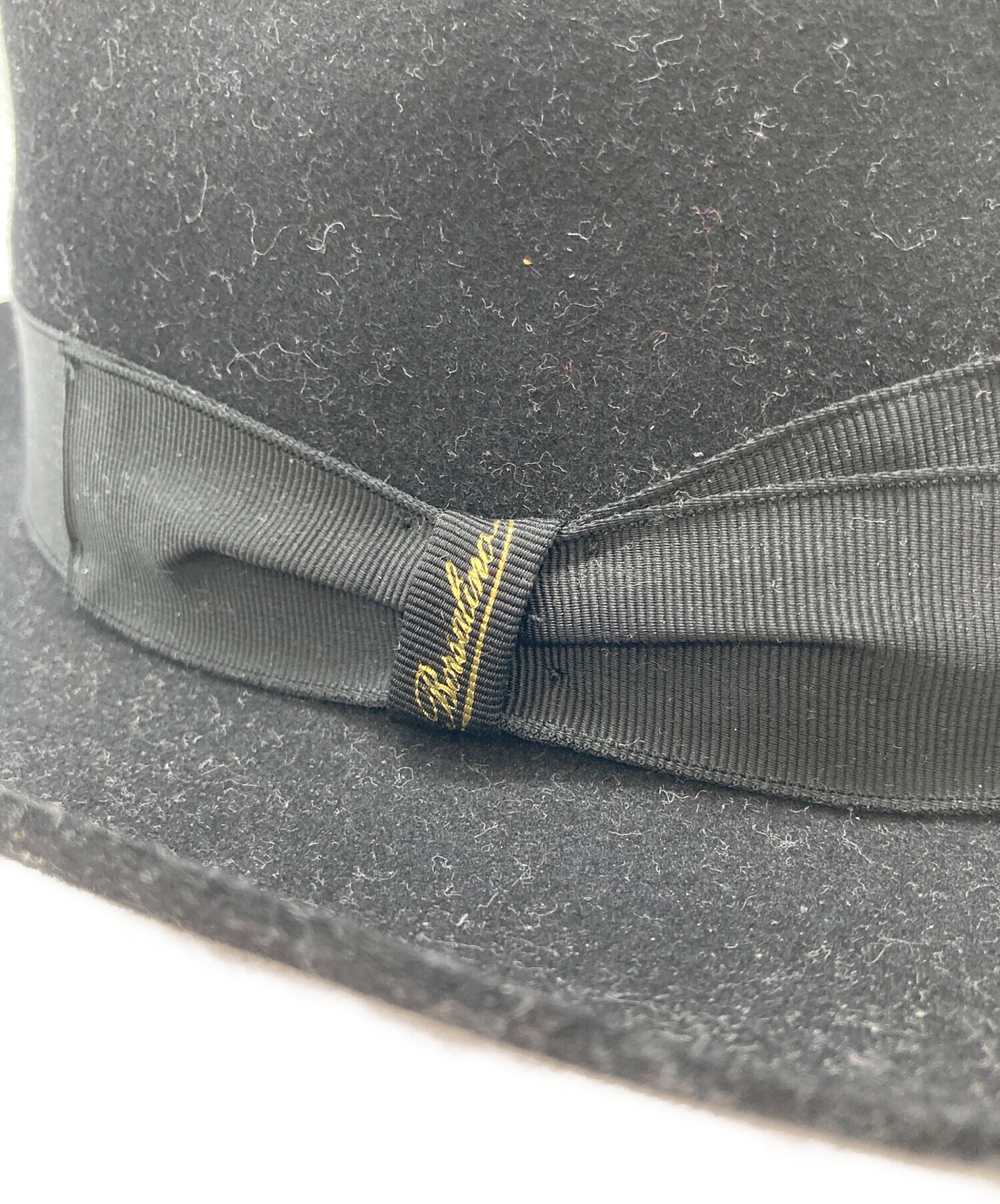 ★美品★Borsalino ボルサリーノ アレッサンドリア ラビット ハット 中古・古着通販】BORSALINO (ボルサリーノ) アレッサンドリア 中折れ