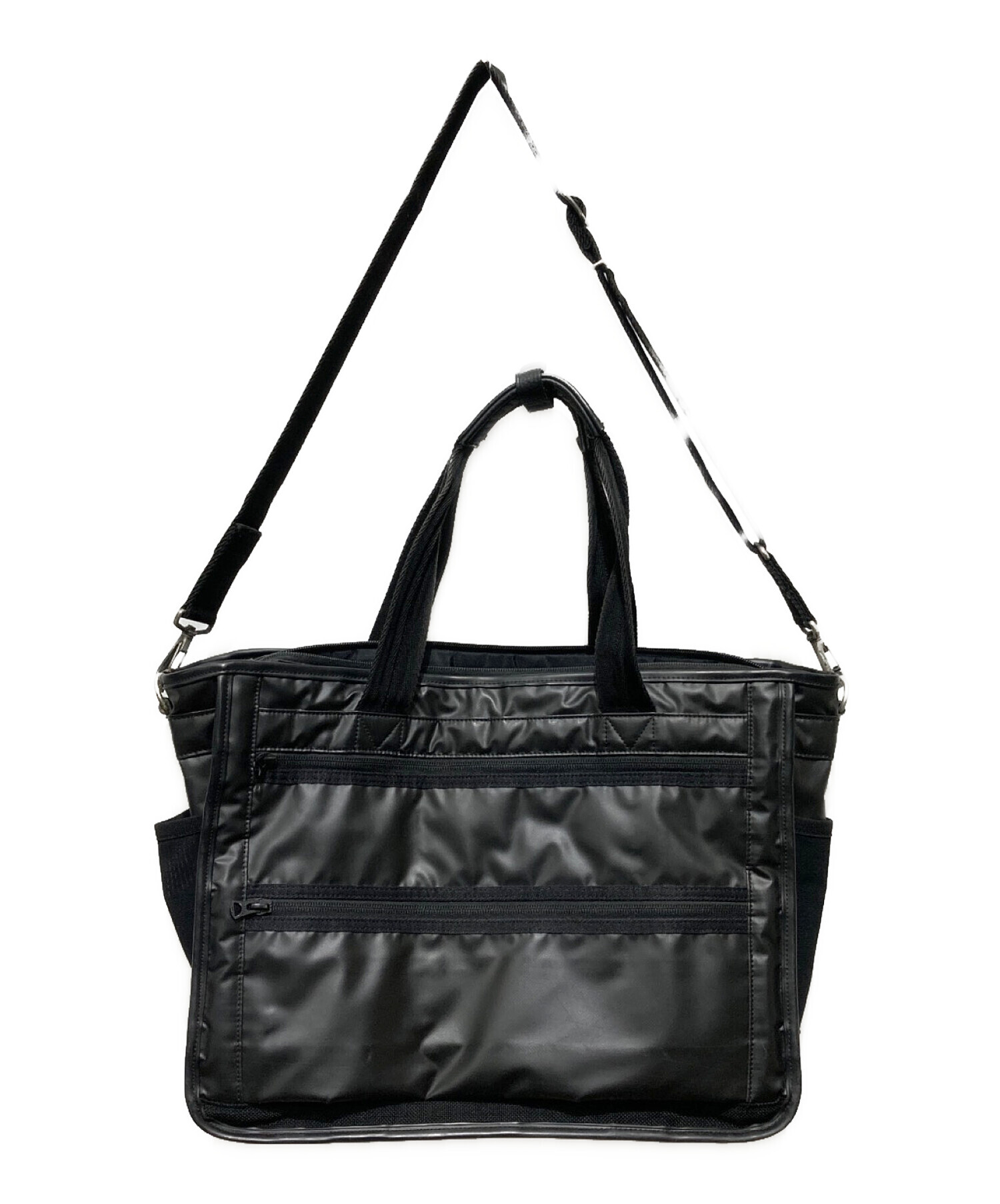 中古・古着通販】PORTER (ポーター) 2WAYトートバッグ ブラック