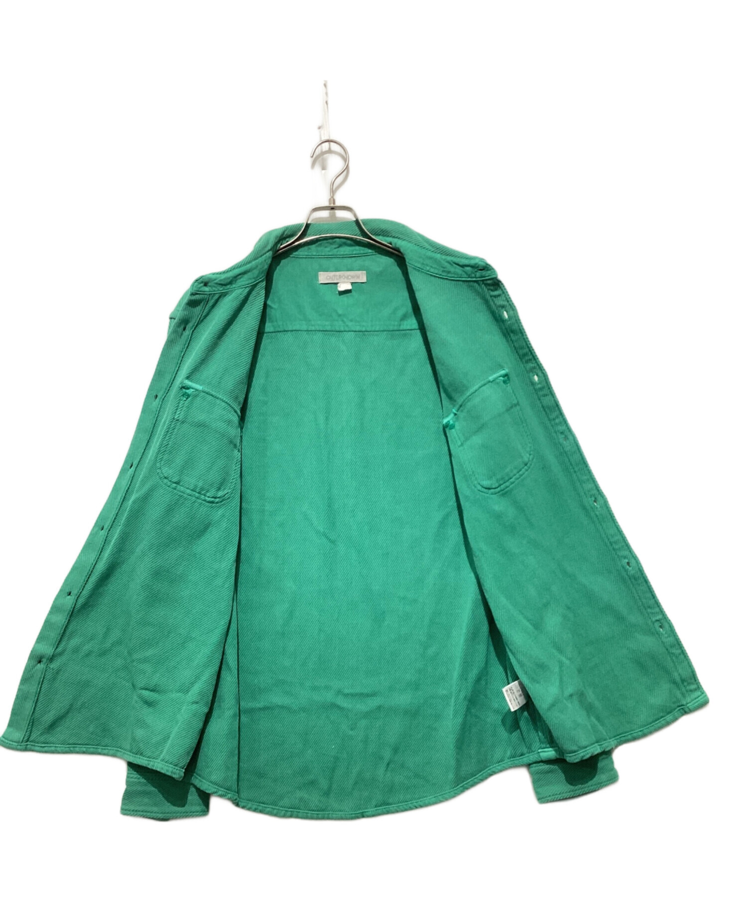 OUTERKNOWN Chroma Blanket Shirt サイズ:XS OUTERKNOWN アウターノウン Chroma Blanket Shirt コットンツイル