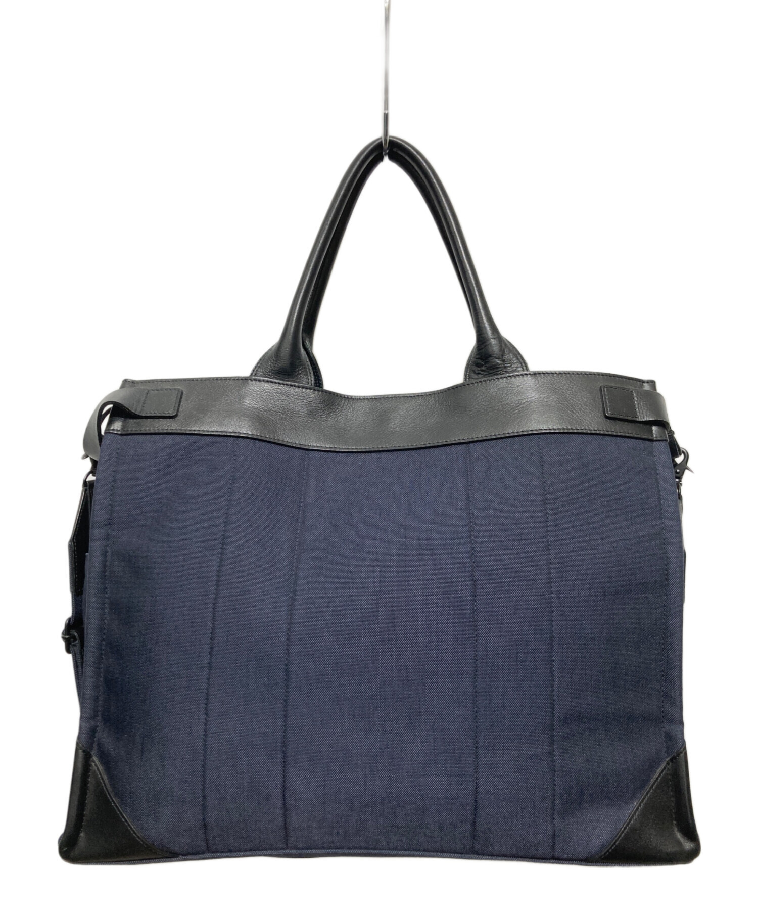 中古・古着通販】PORTER (ポーター) FORK 2WAY TOTE BAG ネイビー 