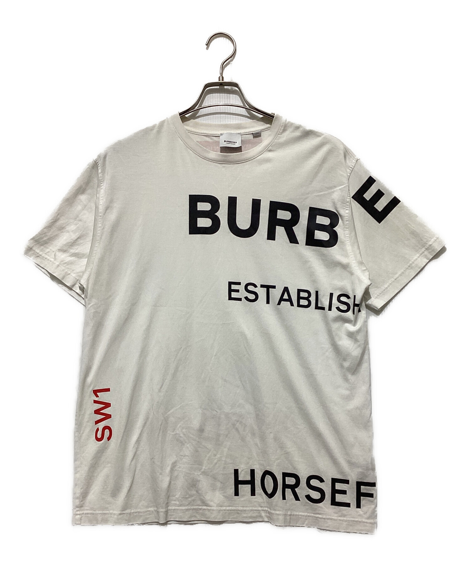 中古・古着通販】BURBERRY (バーバリー) ホースフェリープリント T 