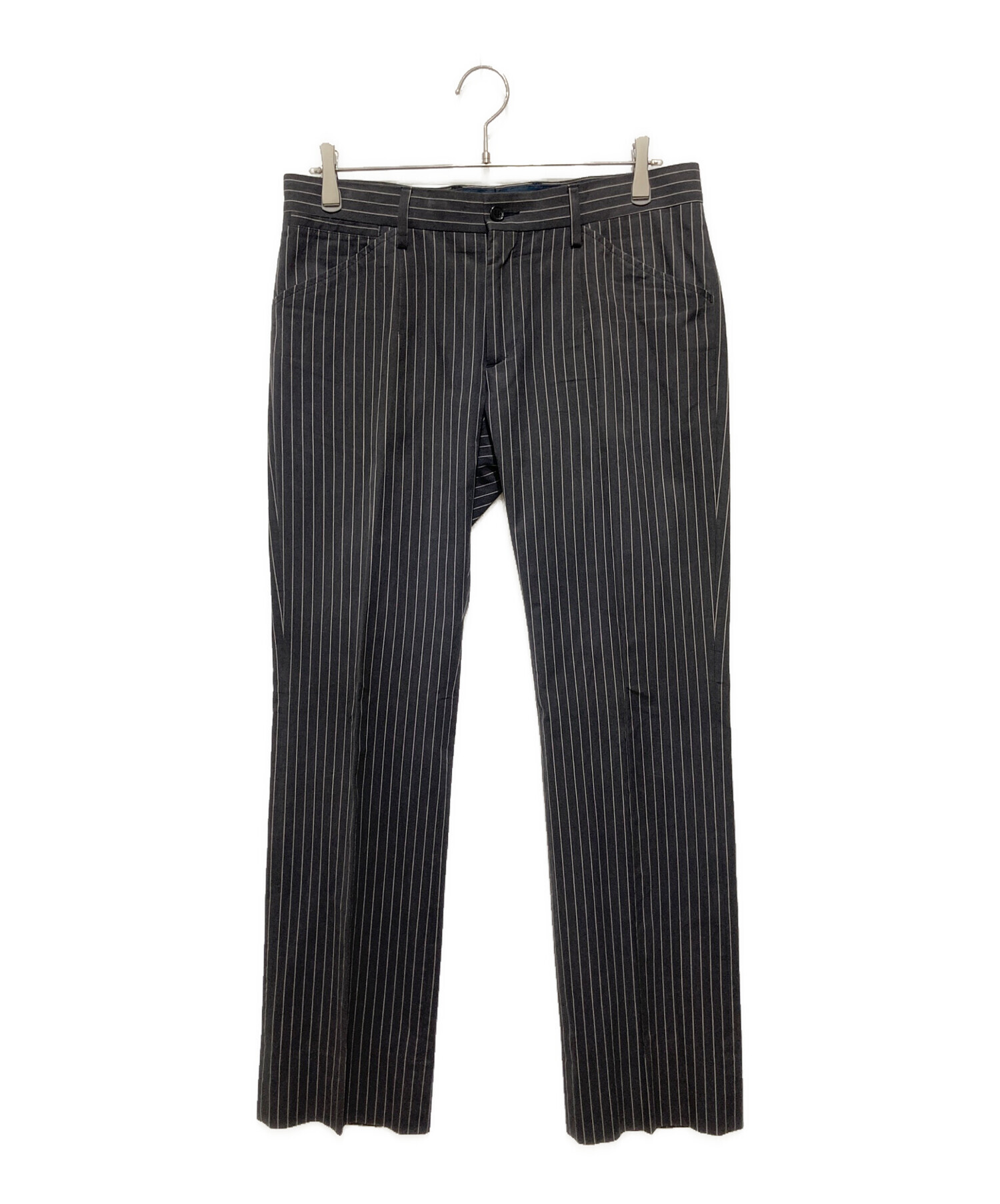 Dolce & Gabbana ストライプパンツ46 新品 中古・古着通販】DOLCE & GABBANA (ドルチェ＆ガッバーナ) ストライプ