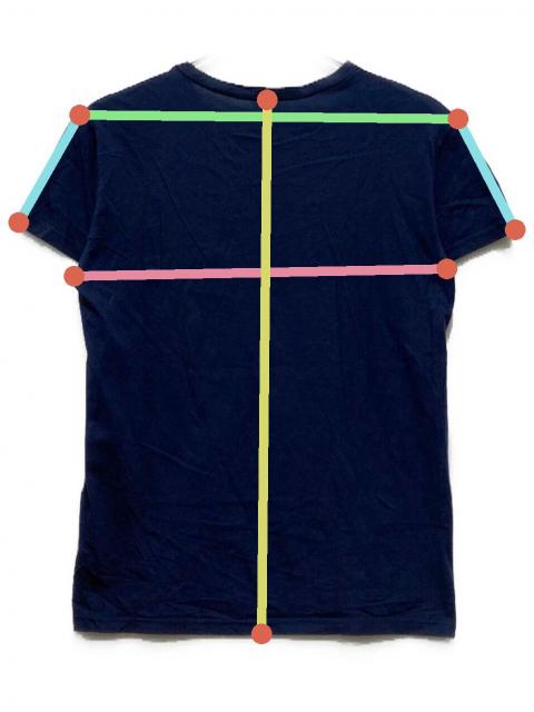 中古・古着通販】DIOR HOMME (ディオール オム) Bee刺繍VネックTシャツ