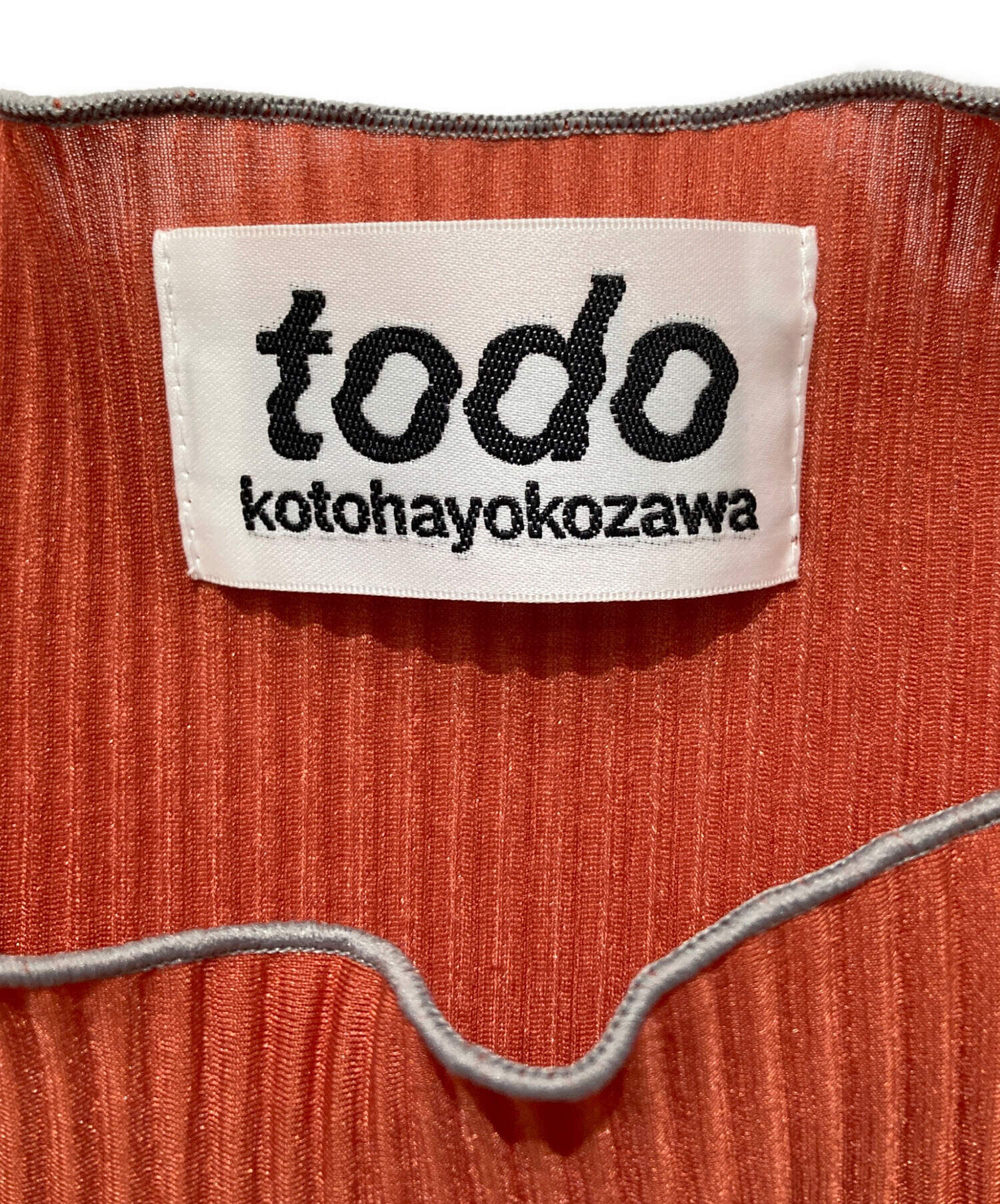 中古・古着通販】todo kotohayokozawa (トゥードゥー コトハヨコザワ