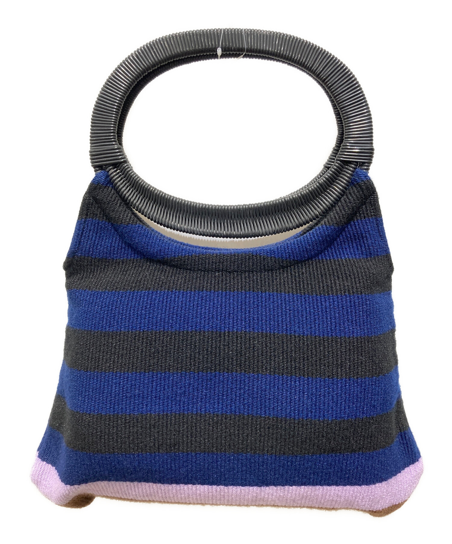 中古・古着通販】MARNI (マルニ) MARKET BOAT BAG ネイビー×ピンク 