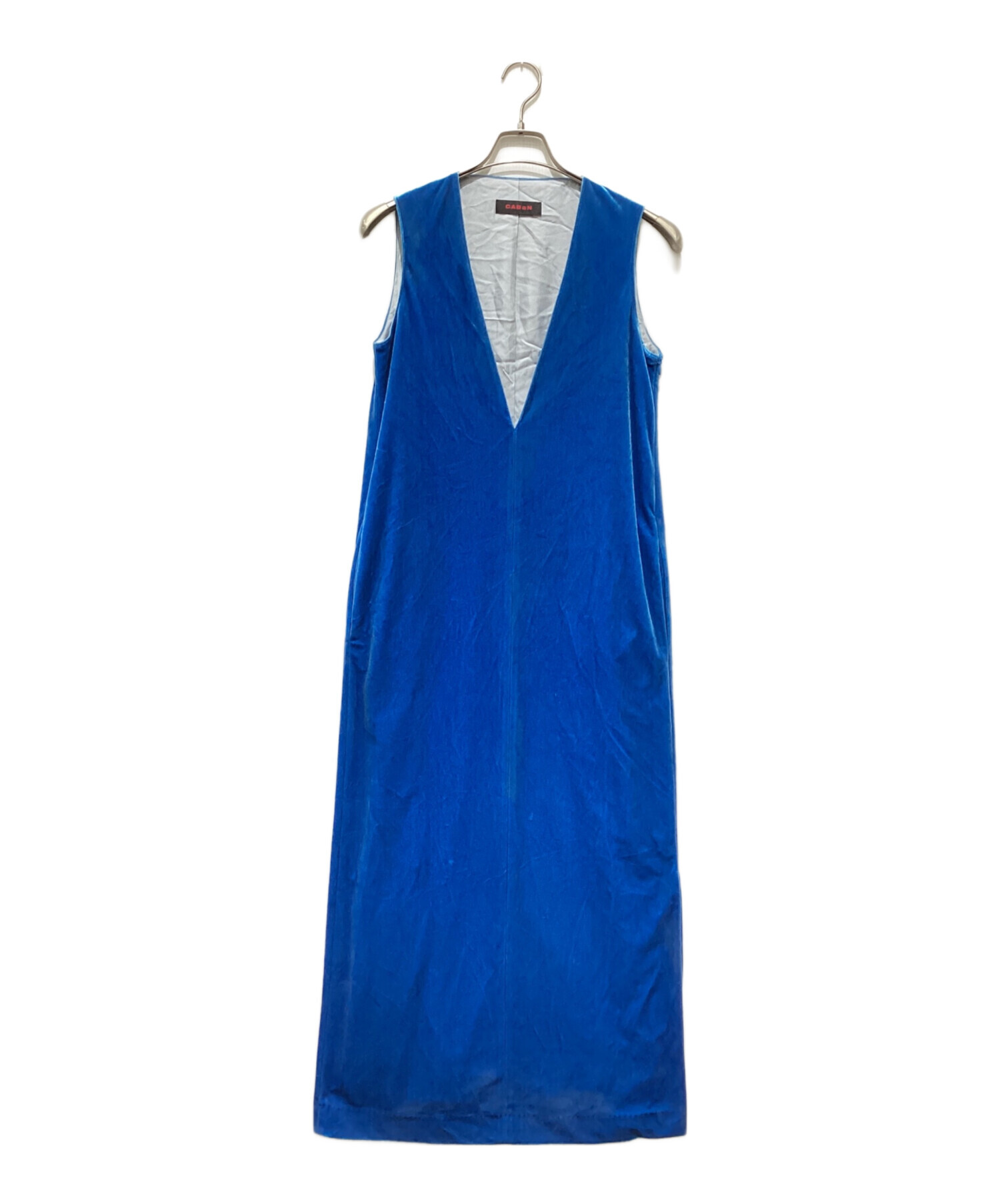 中古・古着通販】CABAN (キャバン) ソフトベロア Vネックロング