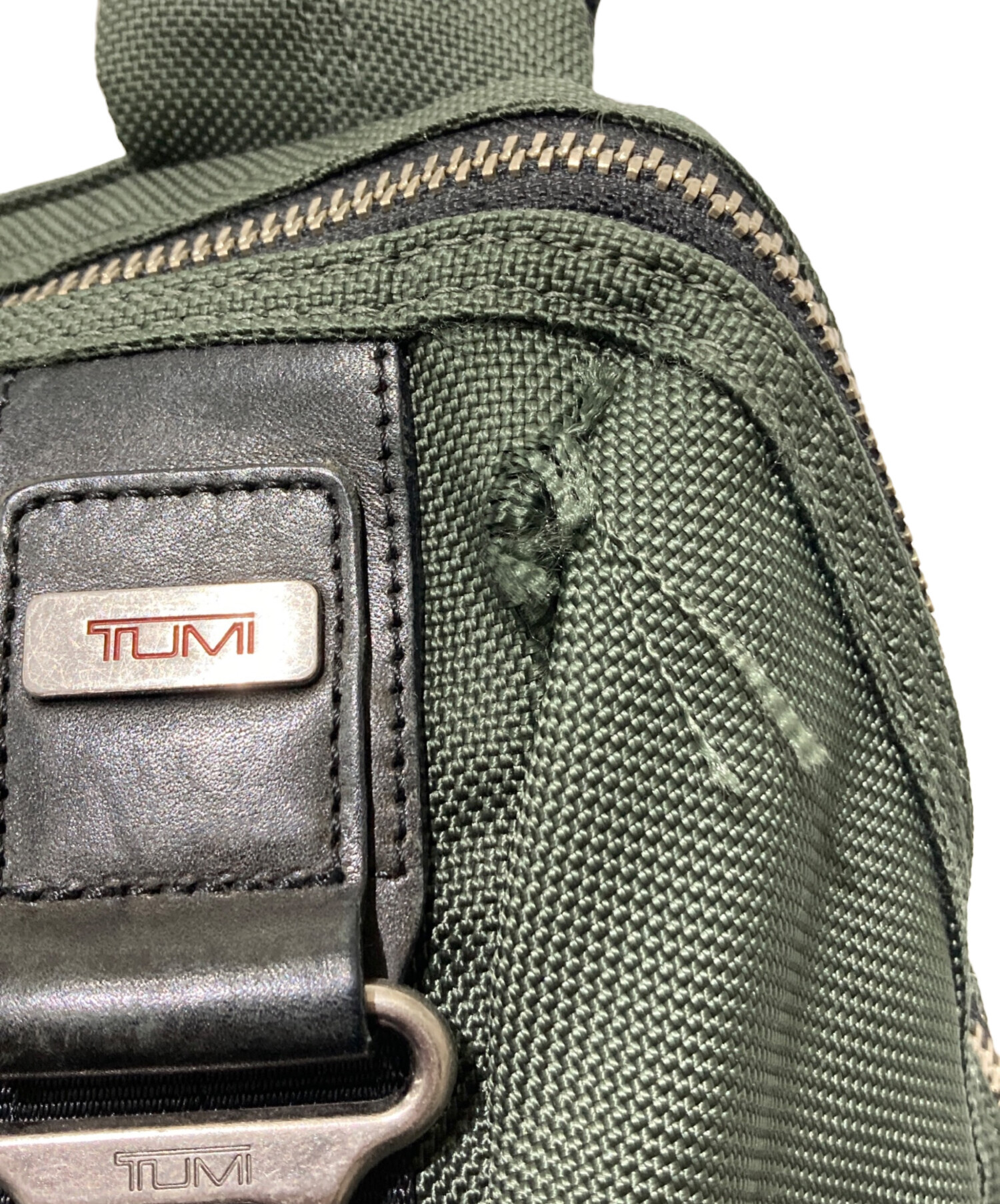 中古・古着通販】TUMI (トゥミ) リュック オリーブ｜ブランド・古着