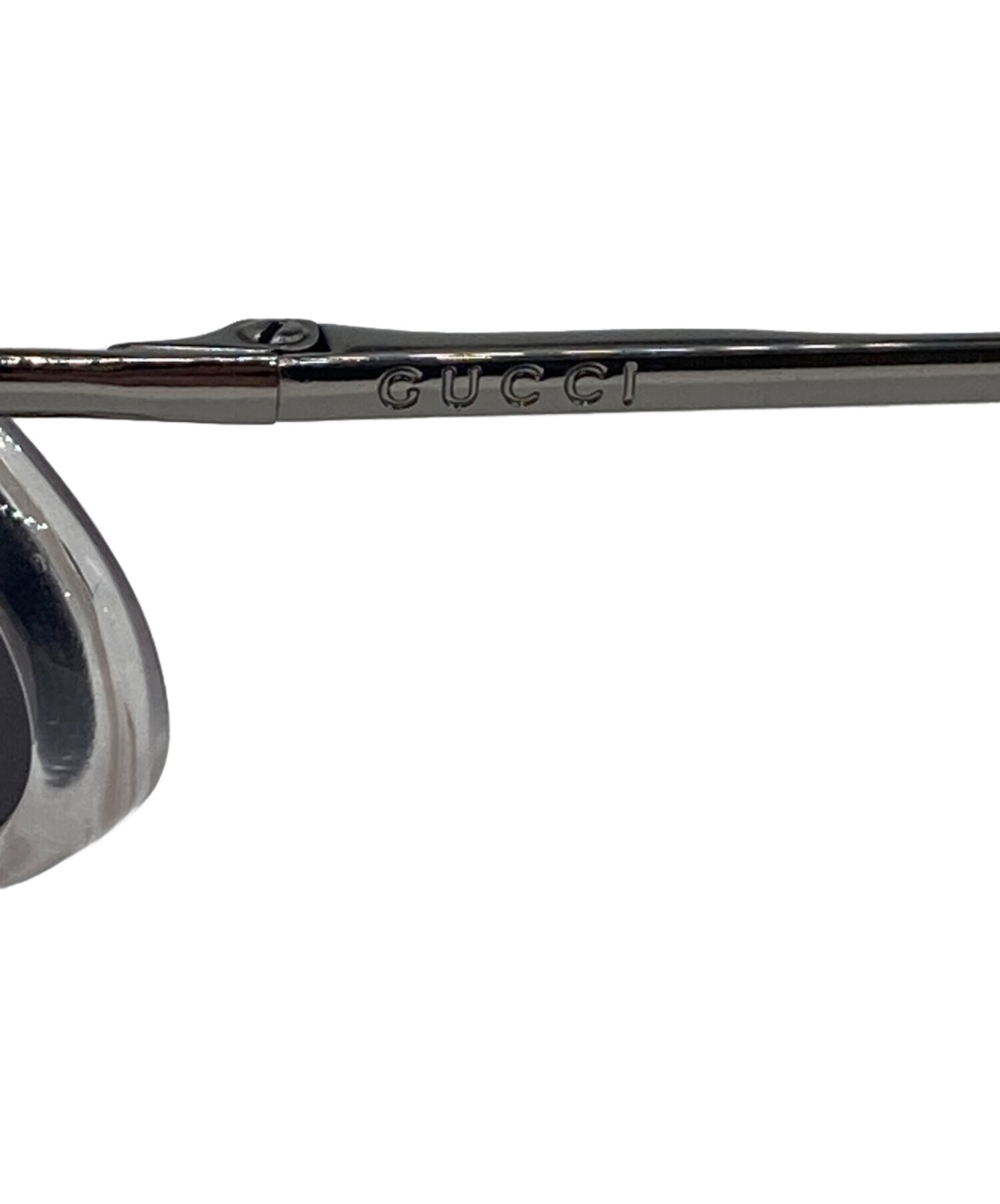 中古・古着通販】GUCCI (グッチ) オーバルサングラス ブラック サイズ