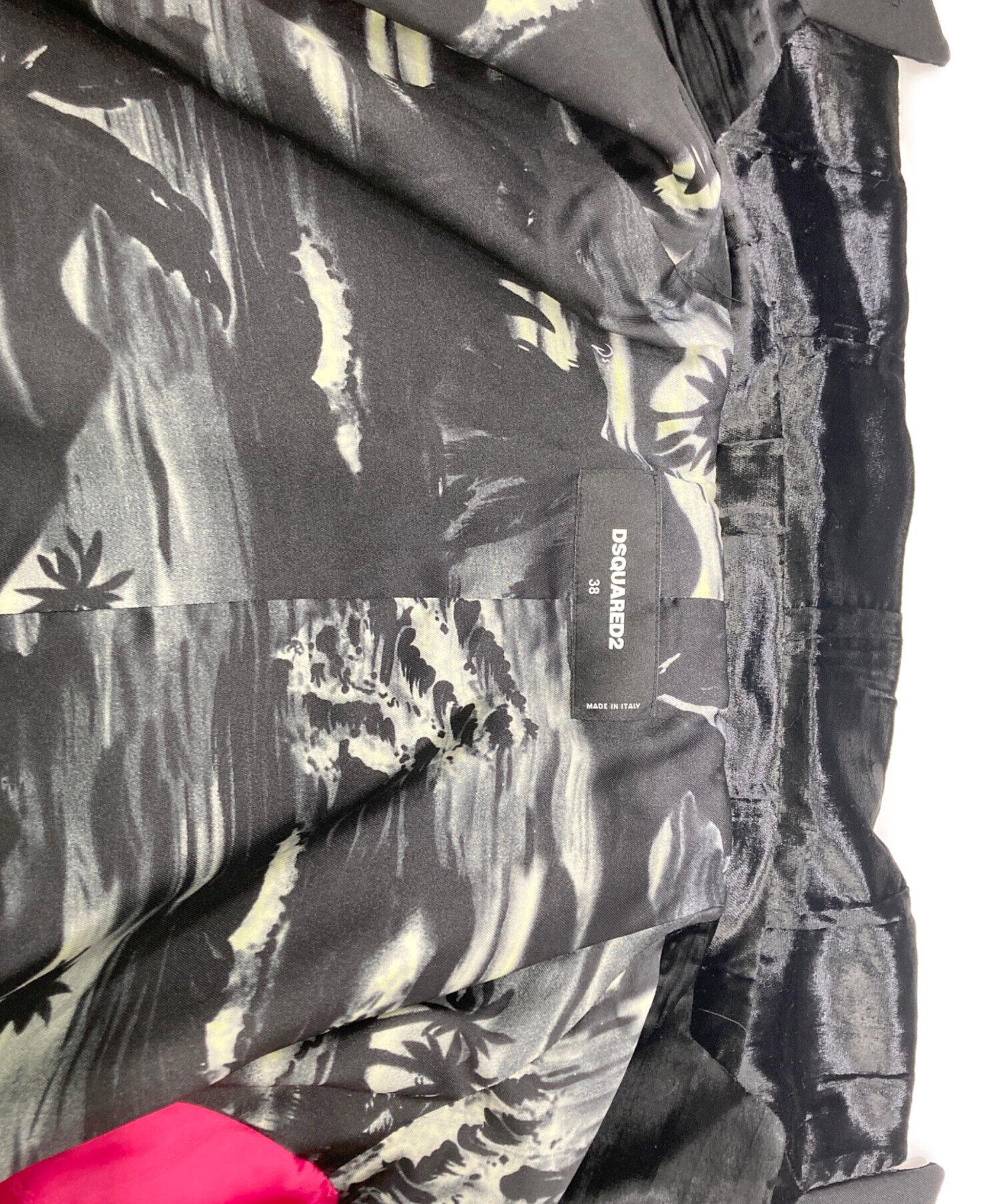 中古・古着通販】DSQUARED2 (ディースクエアード) ベロアテーラード