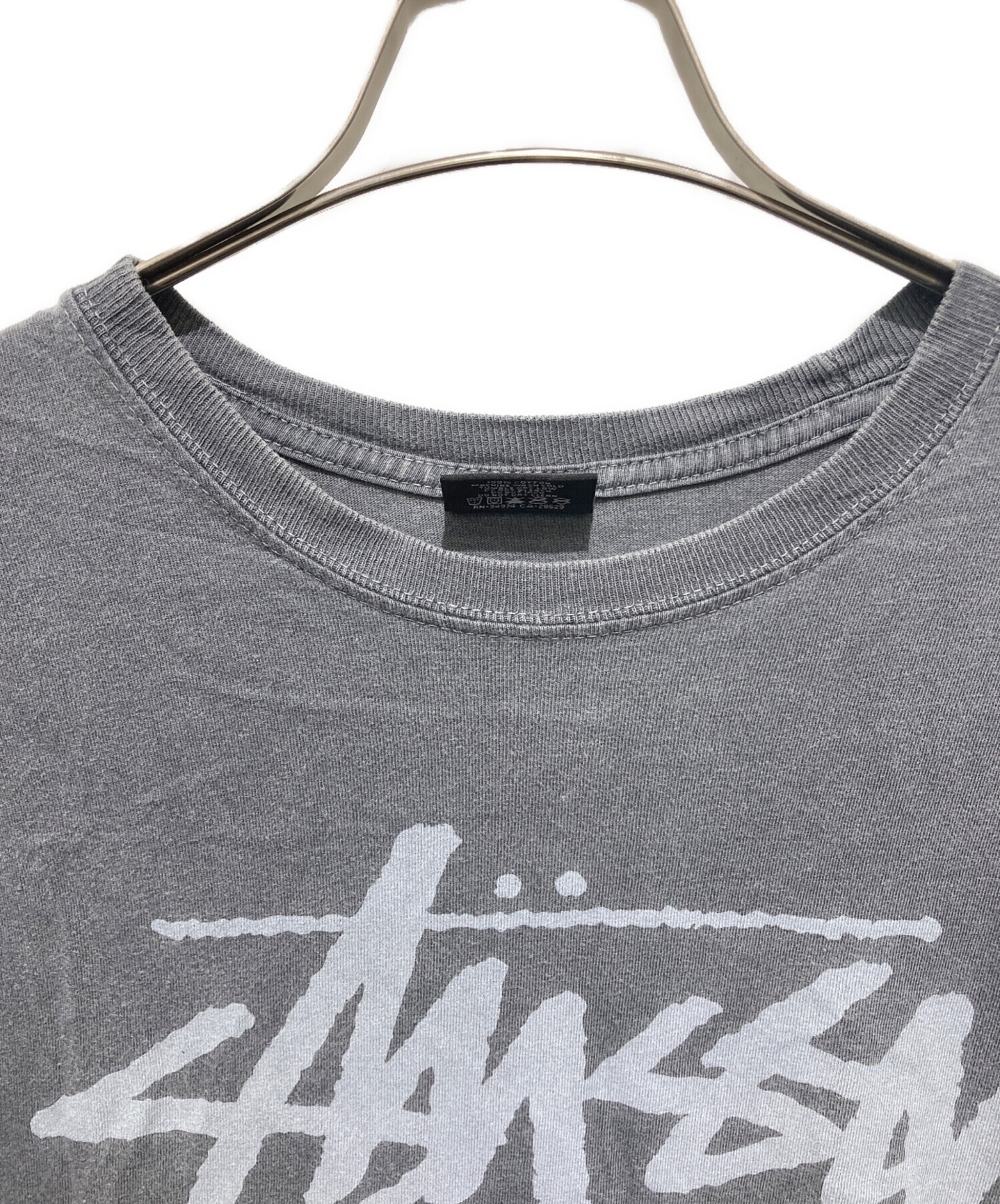 中古・古着通販】stussy (ステューシー) ワールドツアーTシャツ グレー