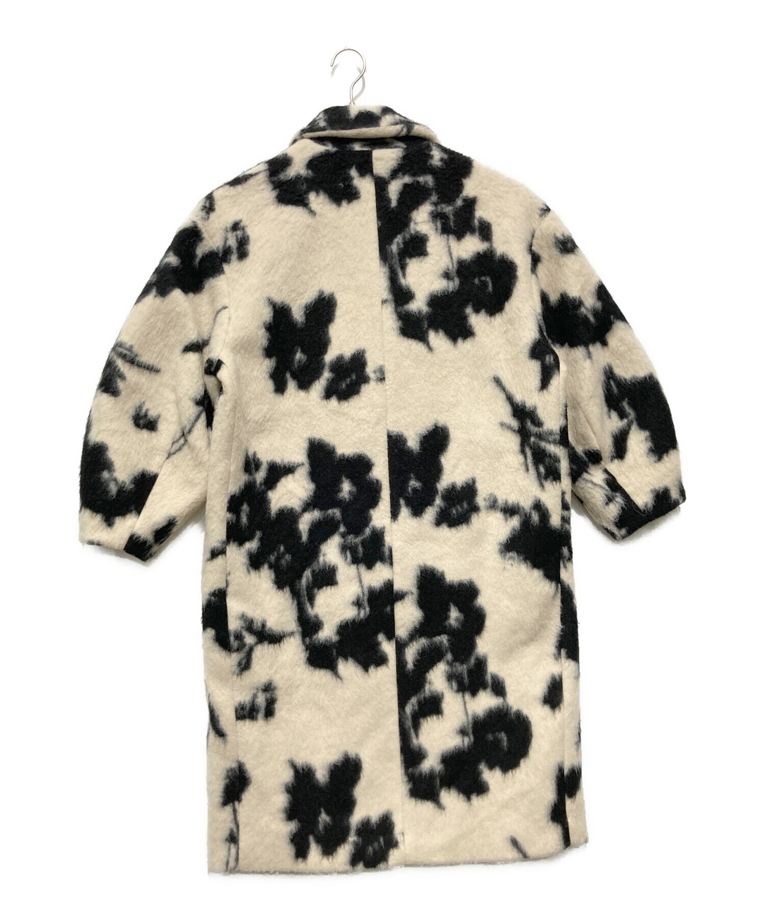 美品！アメリAMERIヴィンテージフラワーウールコート 中古・古着通販】Ameri (アメリ) UND SHADOW FLOWER WOOL COAT