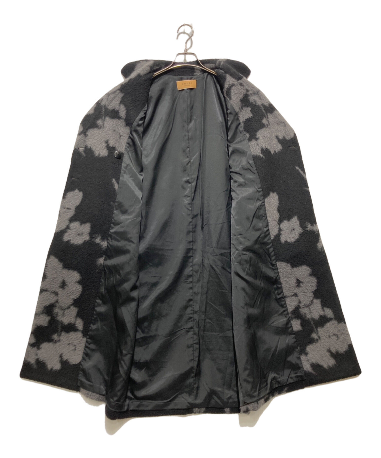 中古・古着通販】Ameri (アメリ) UND SHADOW FLOWER WOOL COAT