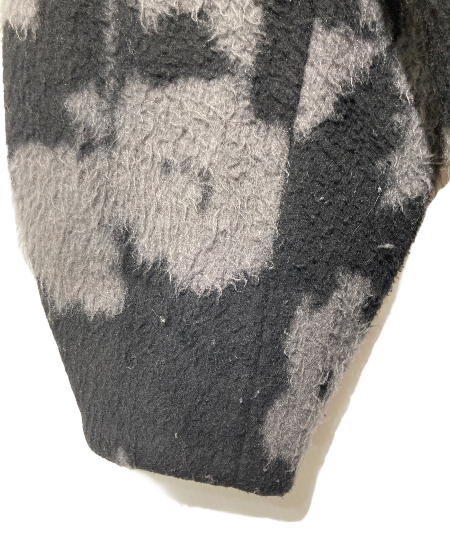 Ameri UND SHADOW FLOWER WOOL COAT