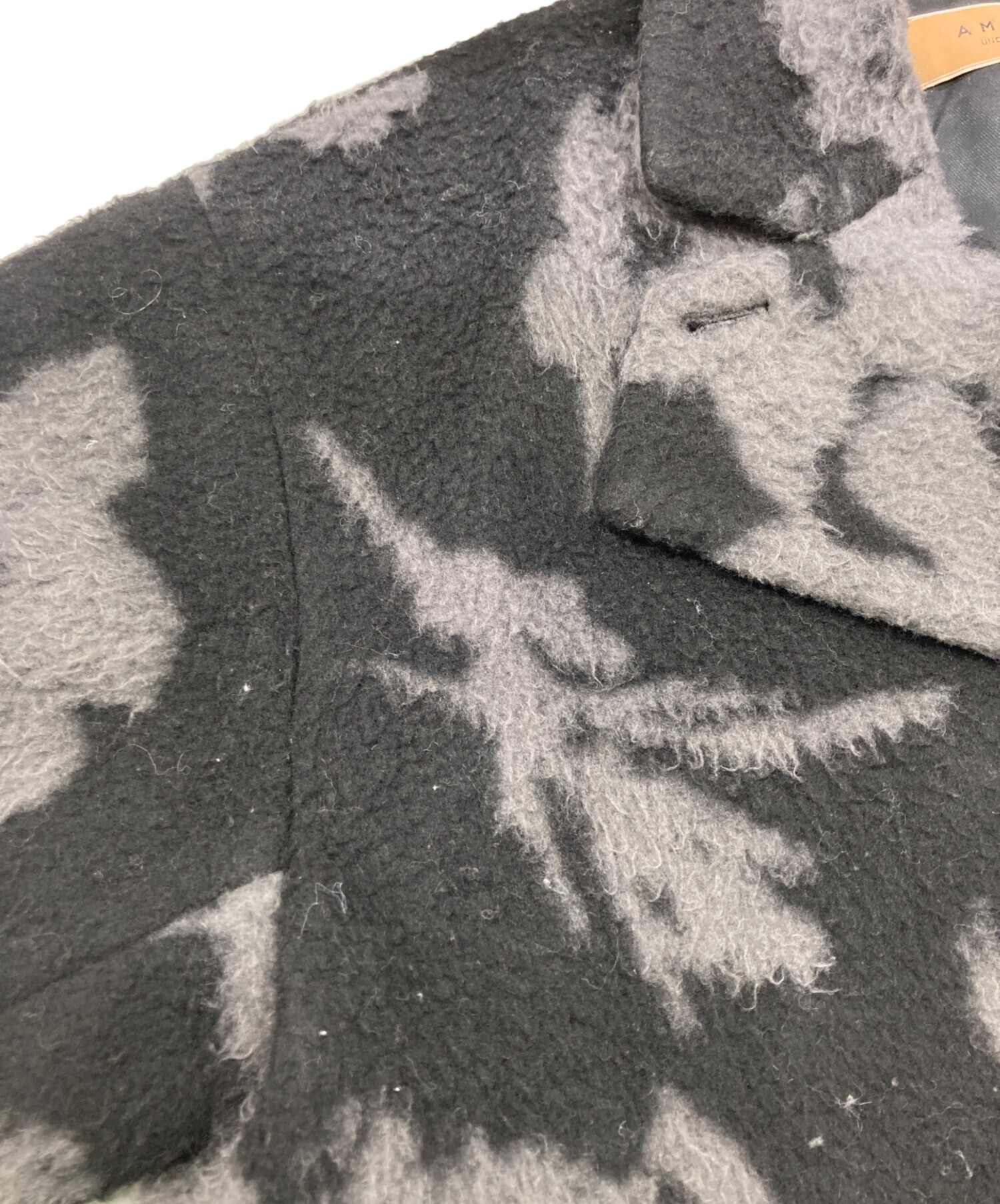 中古・古着通販】Ameri (アメリ) UND SHADOW FLOWER WOOL COAT 