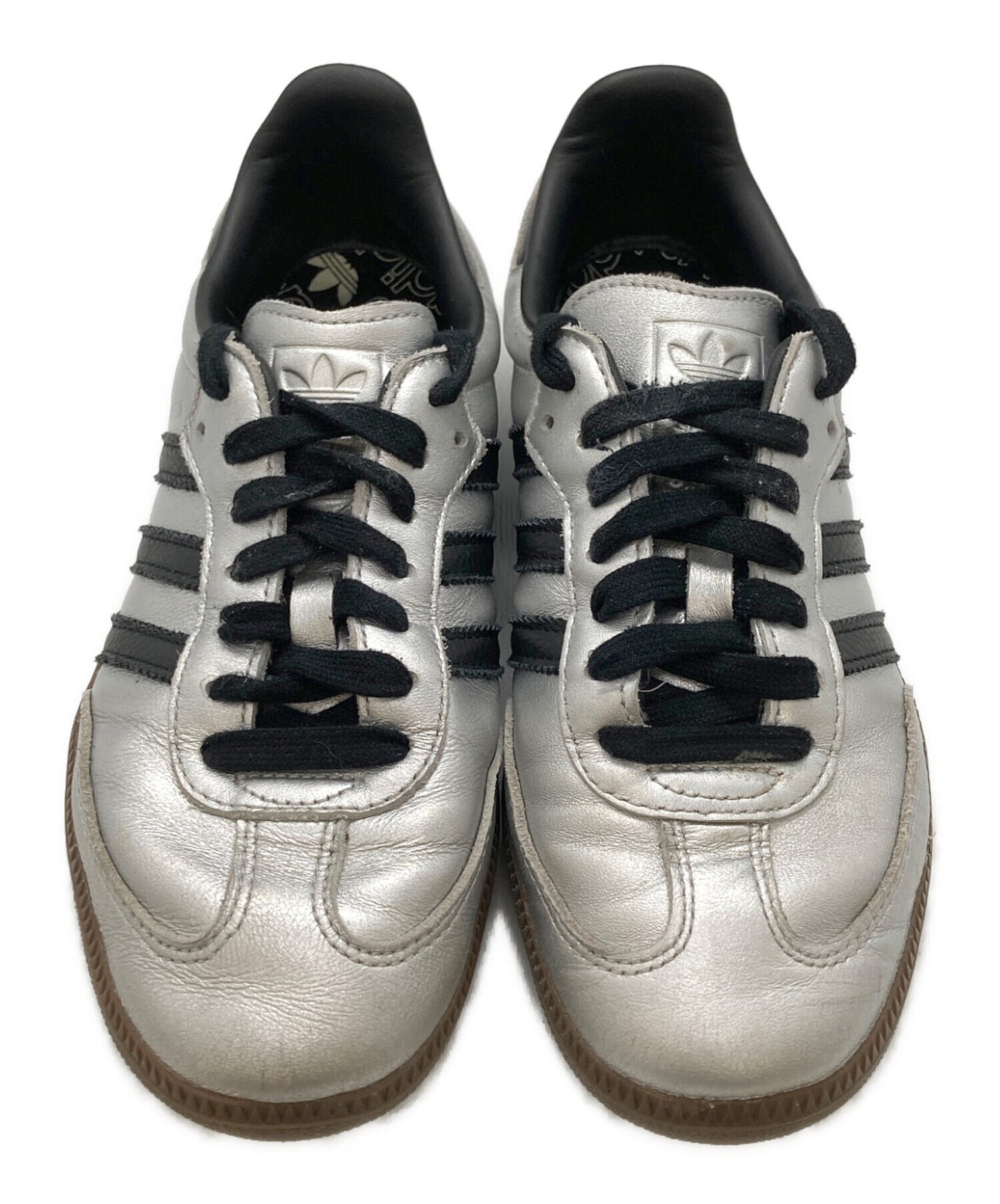 中古・古着通販】adidas (アディダス) Samba OG シルバー×ブラック 