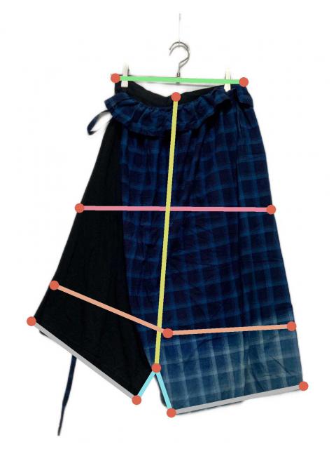 中古・古着通販】B Yohji Yamamoto (ビーヨウジヤマモト) チェック