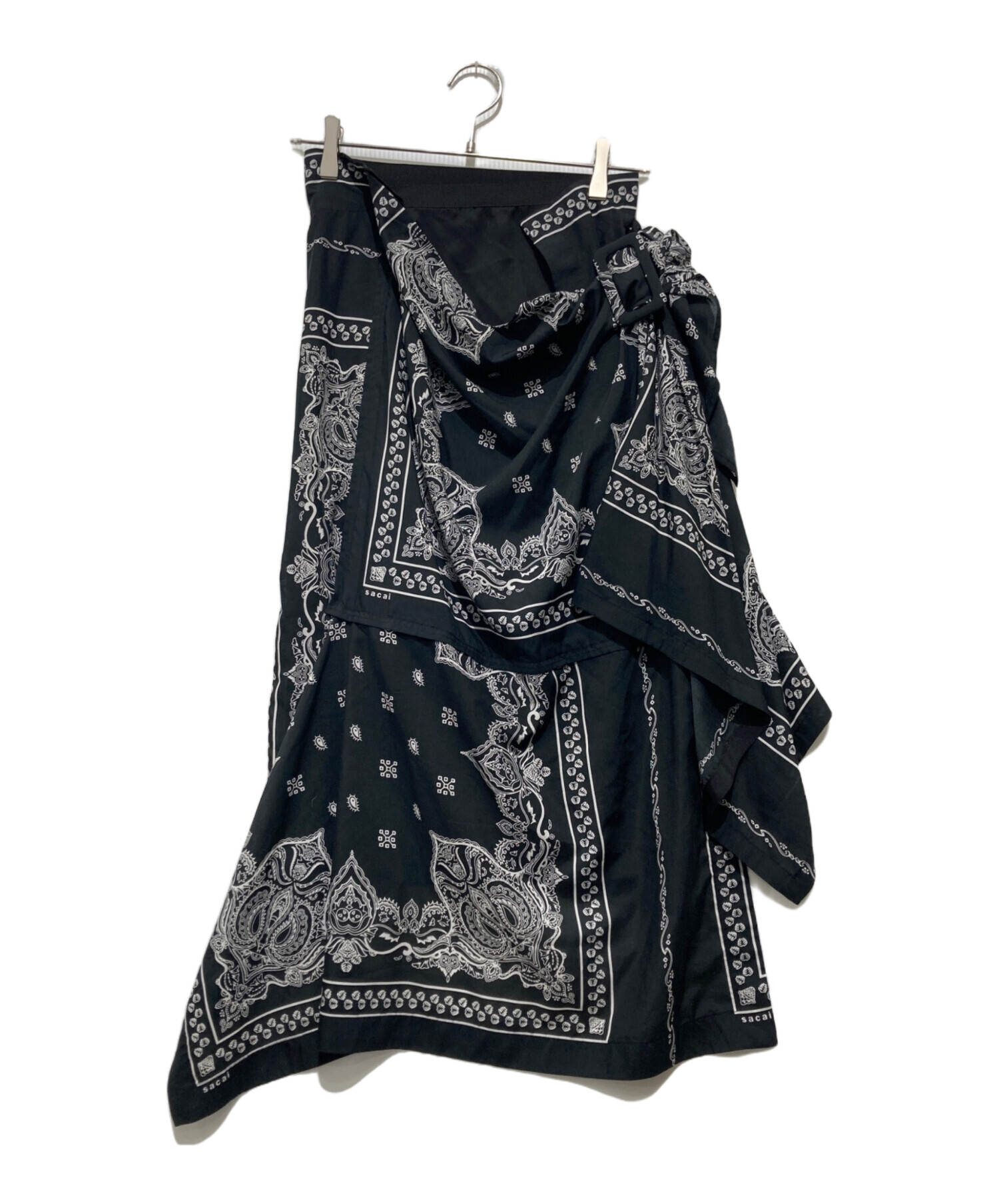 中古・古着通販】sacai (サカイ) アシンメトリー バンダナラップ