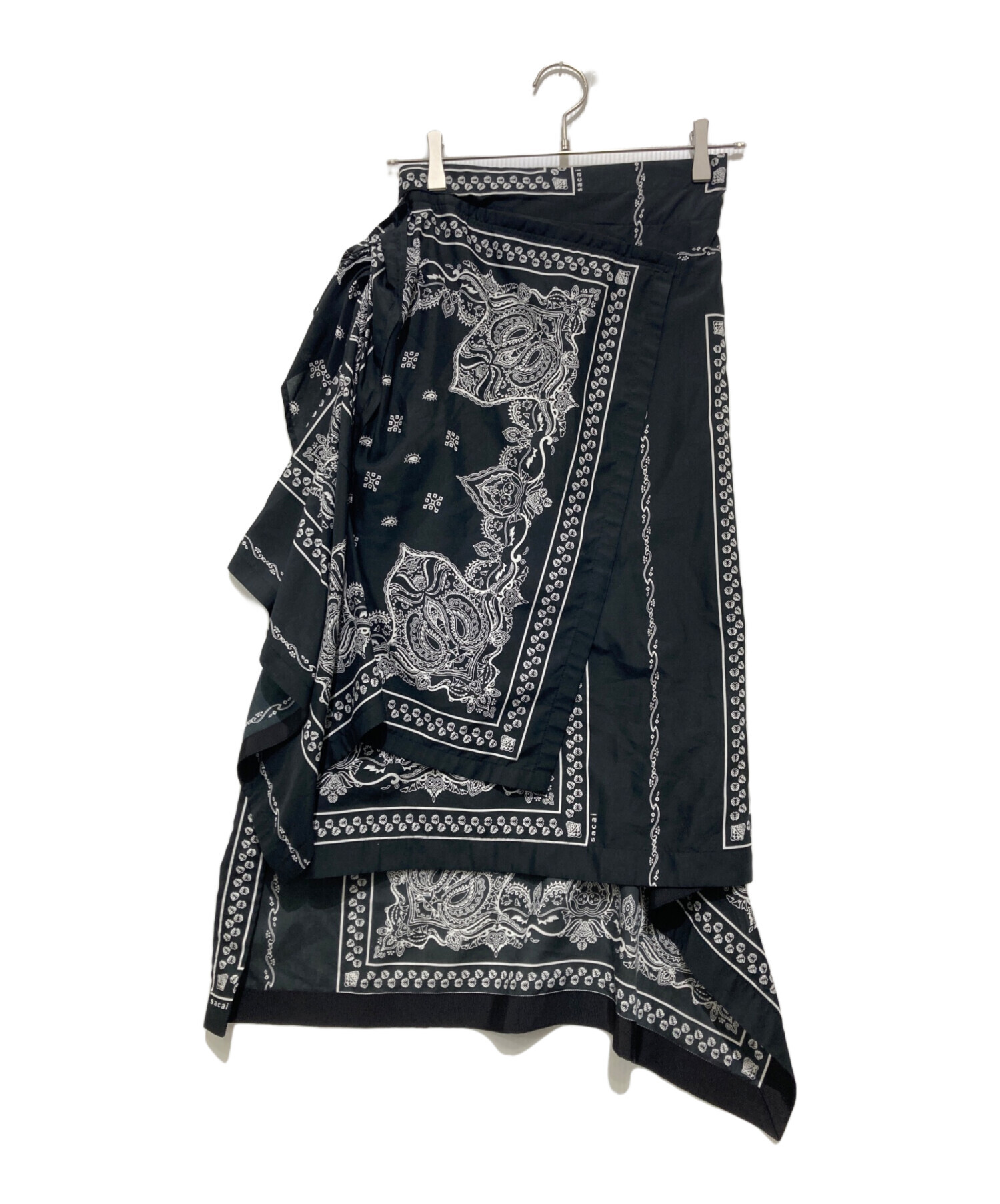 中古・古着通販】sacai (サカイ) アシンメトリー バンダナラップ