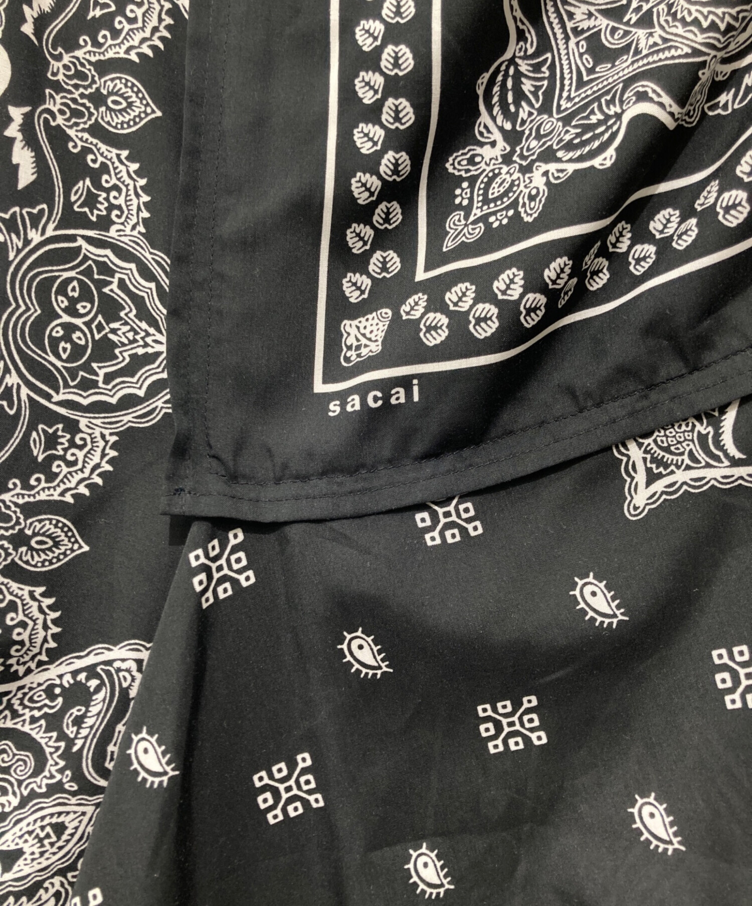 中古・古着通販】sacai (サカイ) アシンメトリー バンダナラップ