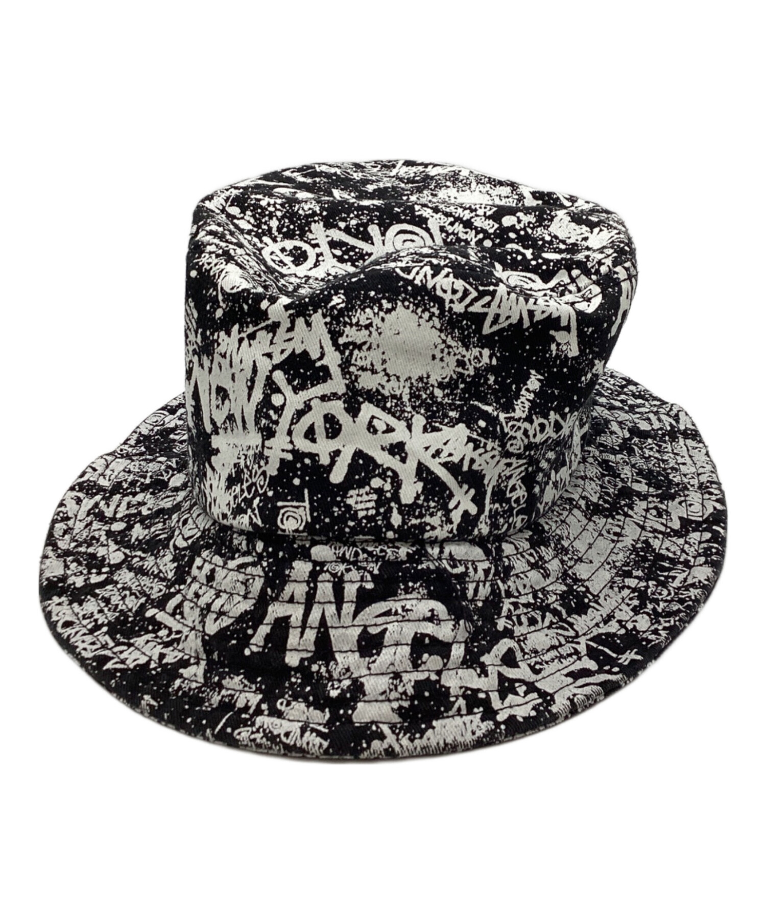 中古・古着通販】stussy hats (ステューシー) バケットハット ブラック