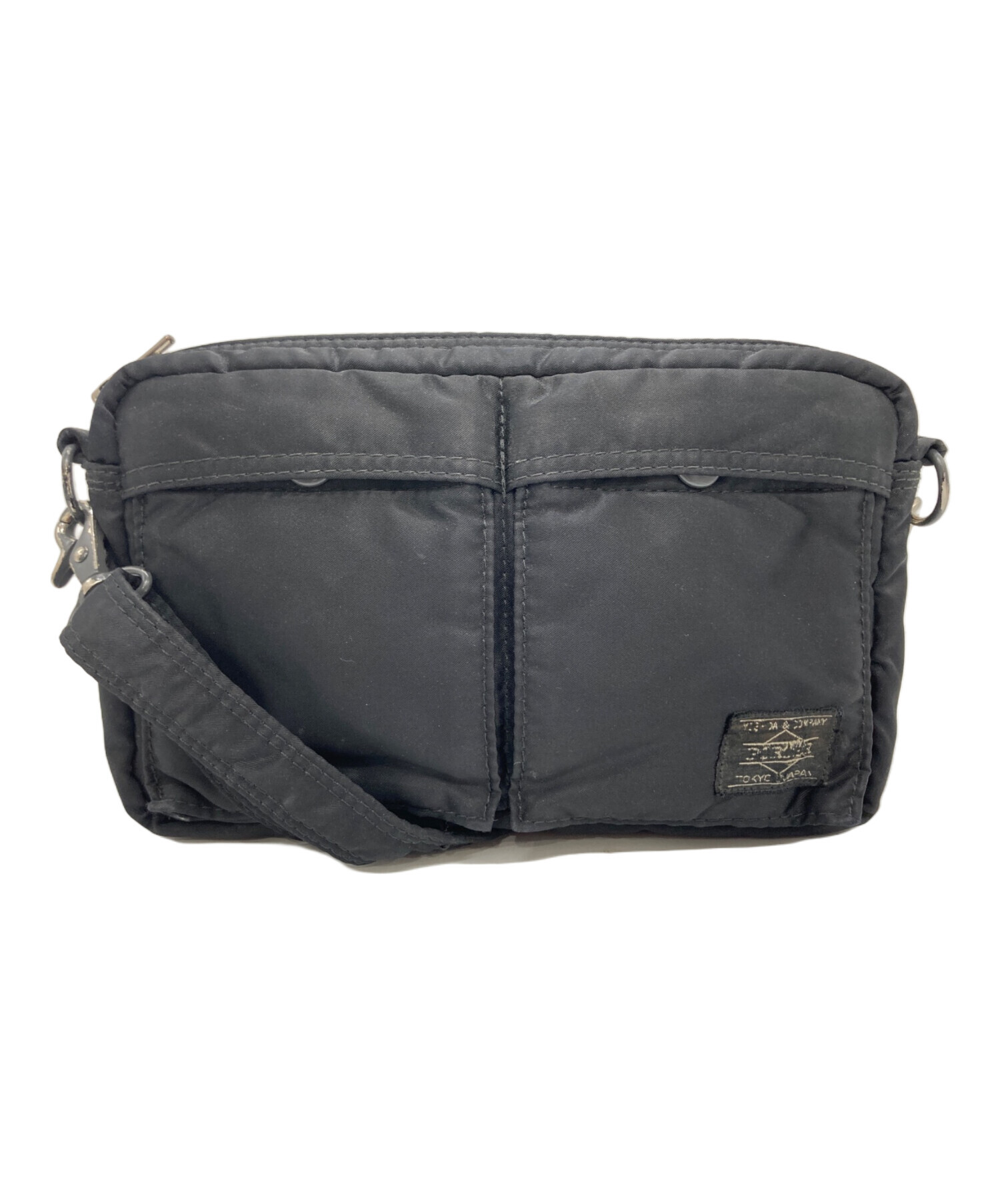 中古・古着通販】PORTER (ポーター) ショルダーバッグ ブラック
