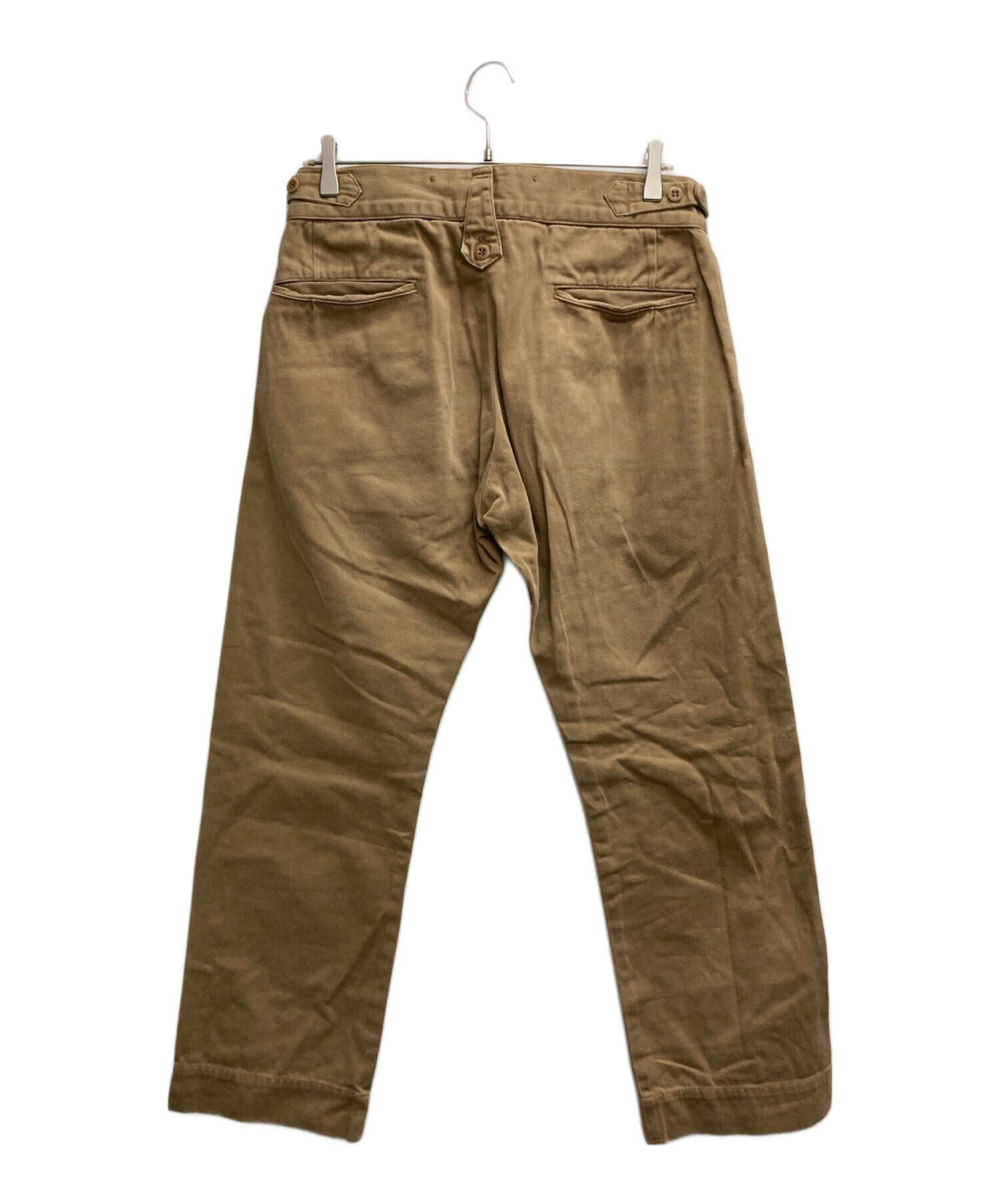 RRL ワークパンツ 　中古 中古・古着通販】RRL (ダブルアールエル) グルカパンツ カーキ サイズ