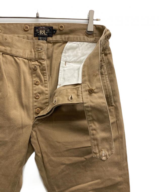 RRL ワークパンツ 　中古 中古・古着通販】RRL (ダブルアールエル) グルカパンツ カーキ サイズ