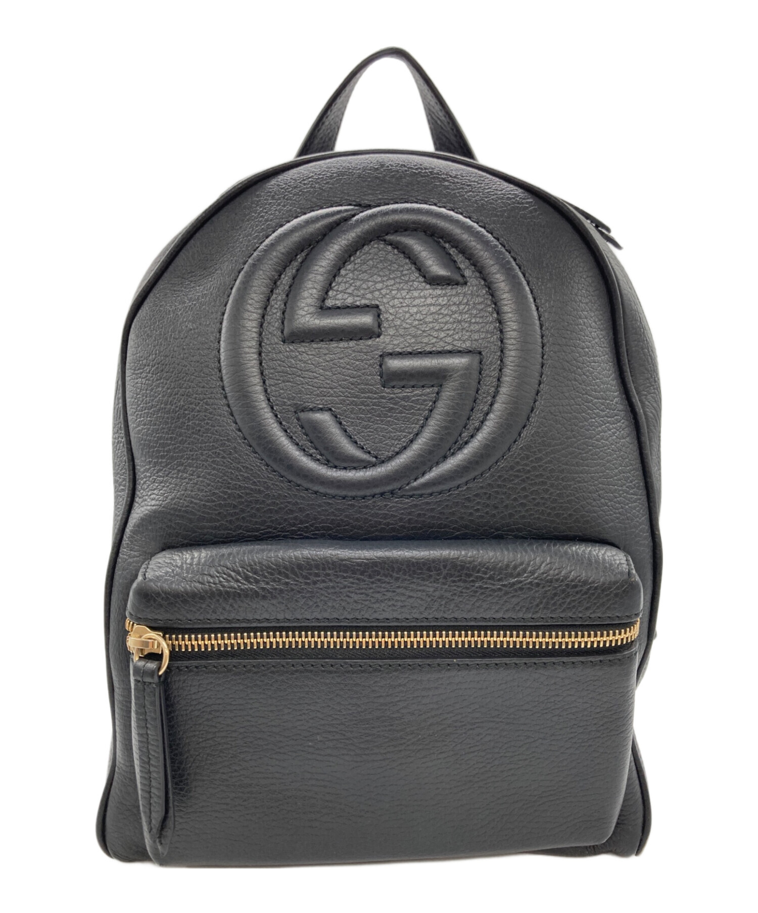中古・古着通販】GUCCI (グッチ) インターロッキングG レザーチェーン 