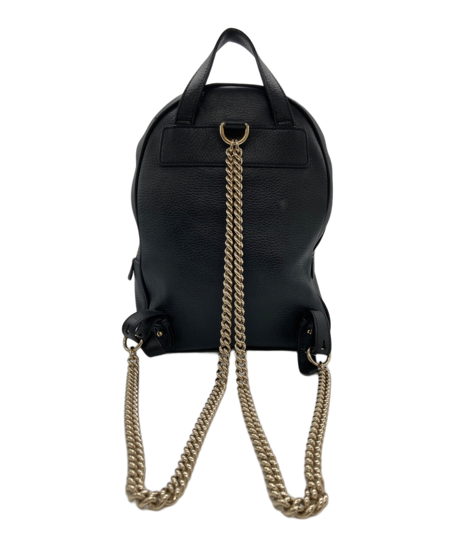中古・古着通販】GUCCI (グッチ) インターロッキングG レザーチェーン 