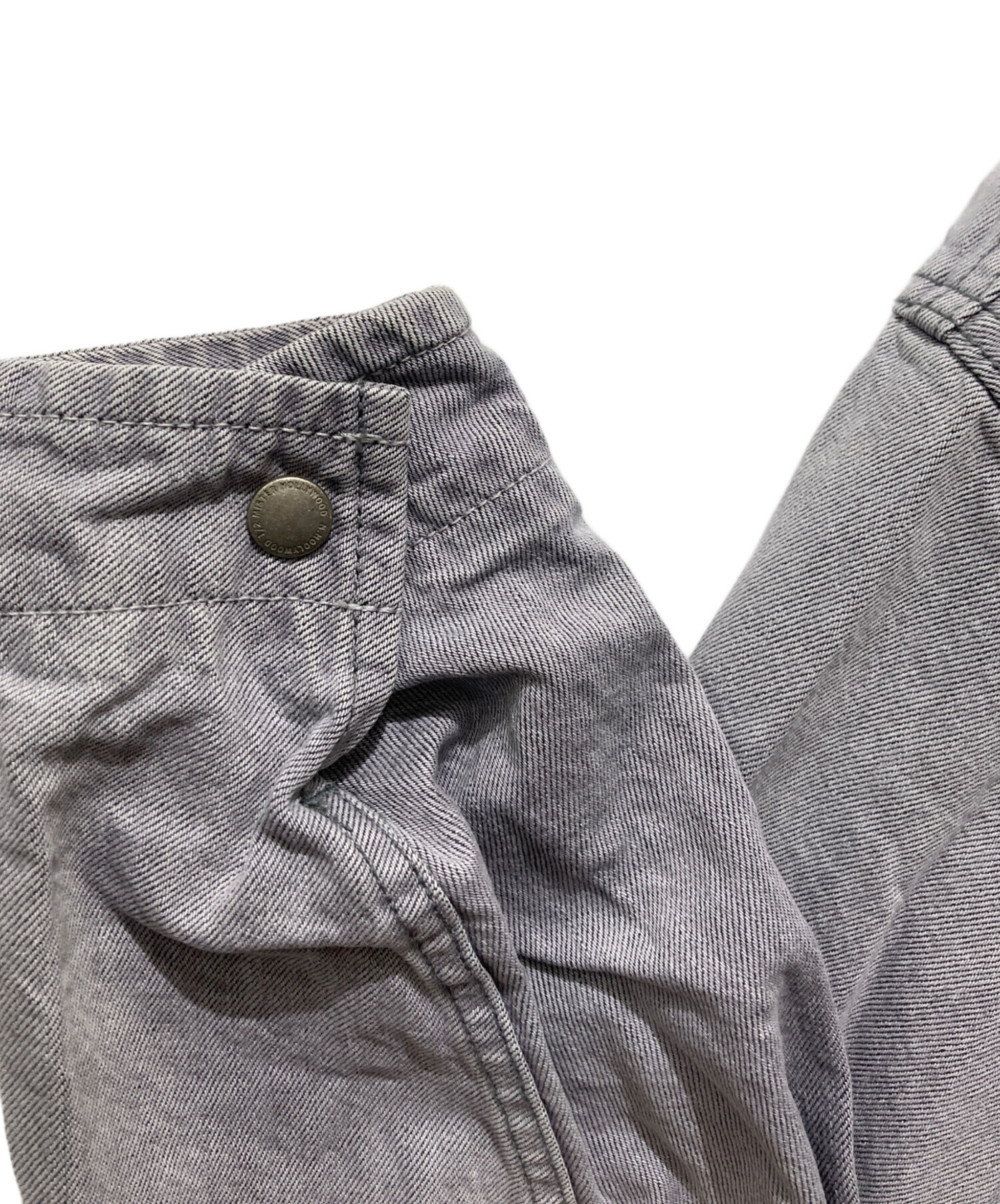 中古・古着通販】N.HOOLYWOOD (エヌ ハリウッド) DENIM JACKET グレー