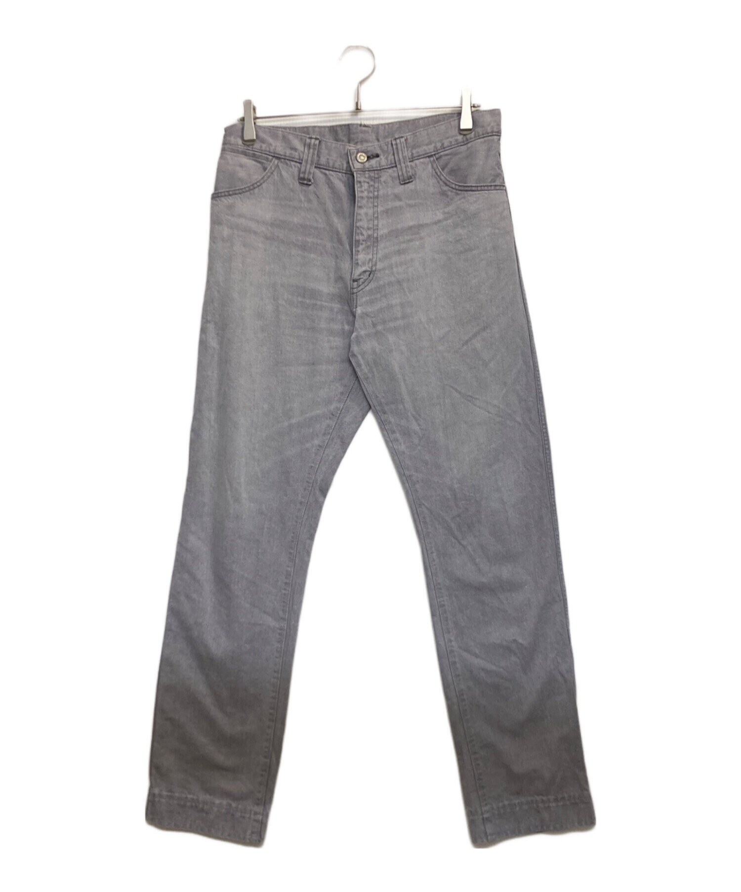 中古・古着通販】N.HOOLYWOOD (エヌ ハリウッド) DENIM PANTS グレー 