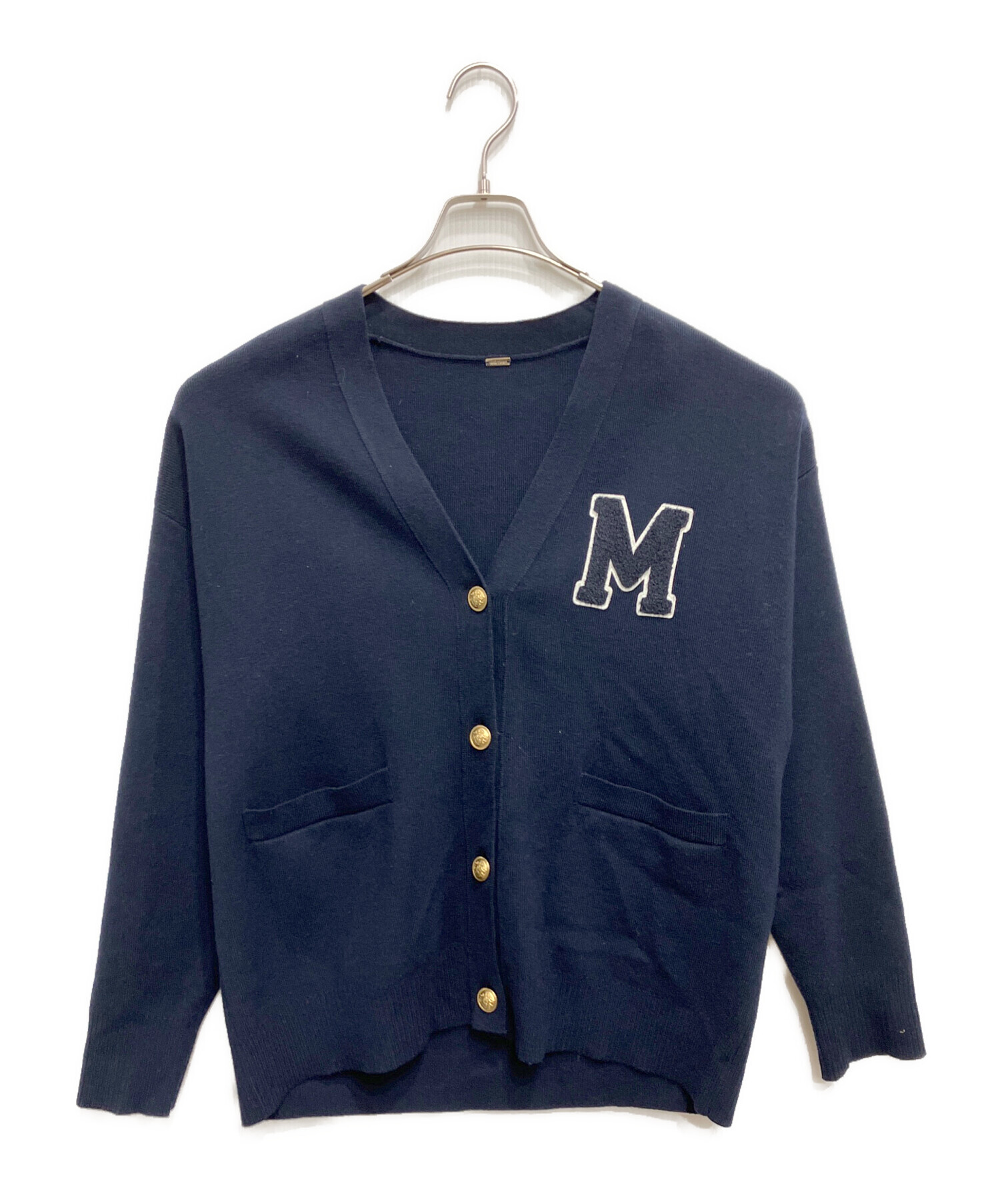 中古・古着通販】Mila Owen (ミラオーウェン) カーディガン ネイビー