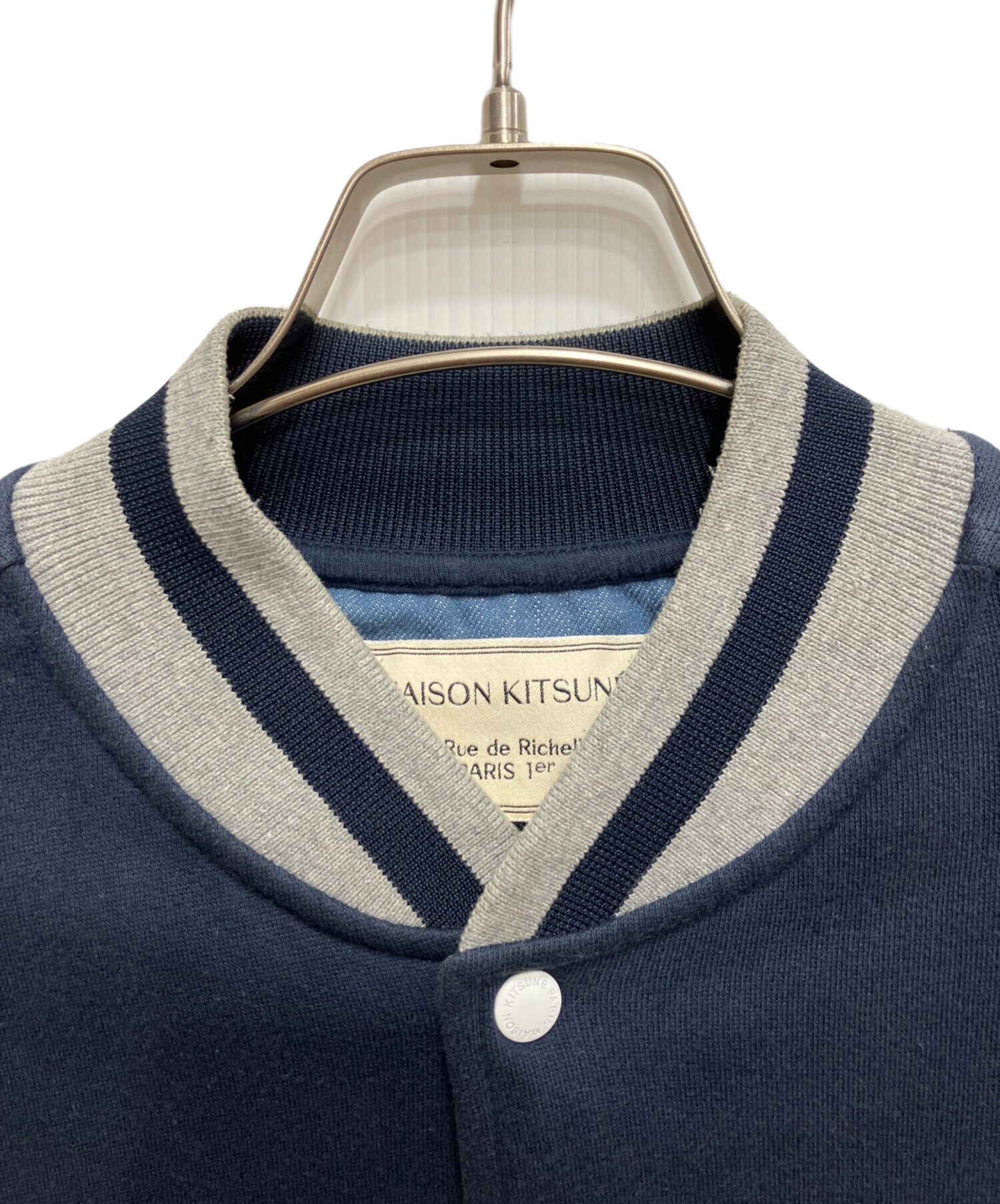 中古・古着通販】maison kitsune (メゾンキツネ) スウェットスタジャン
